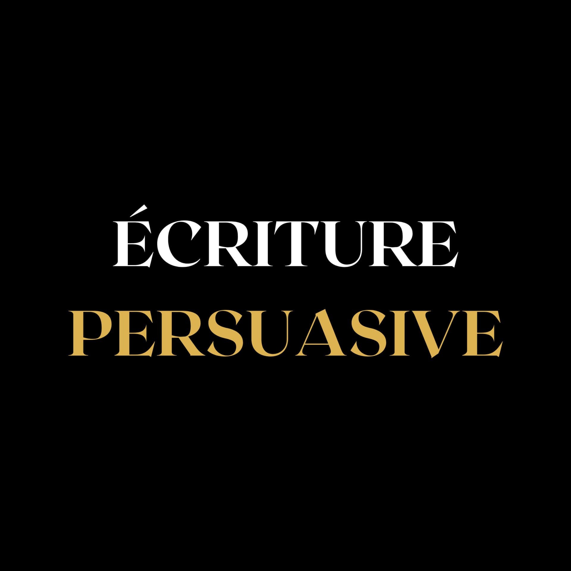 Écriture Persuasive - Podcasts