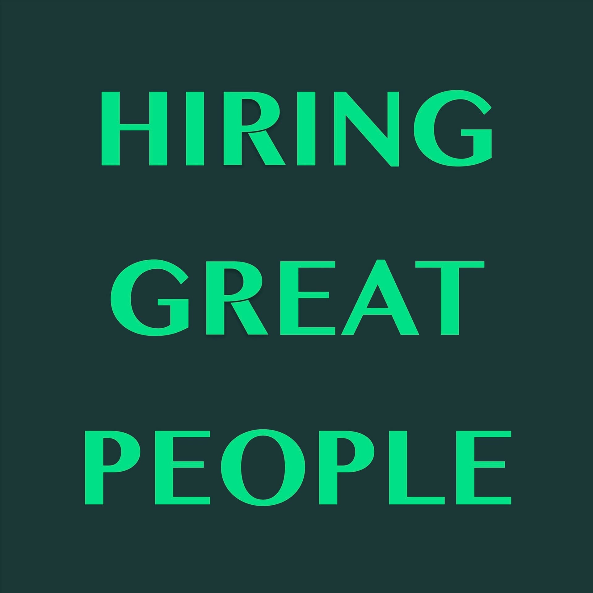 Hiring Great People - Podcasts