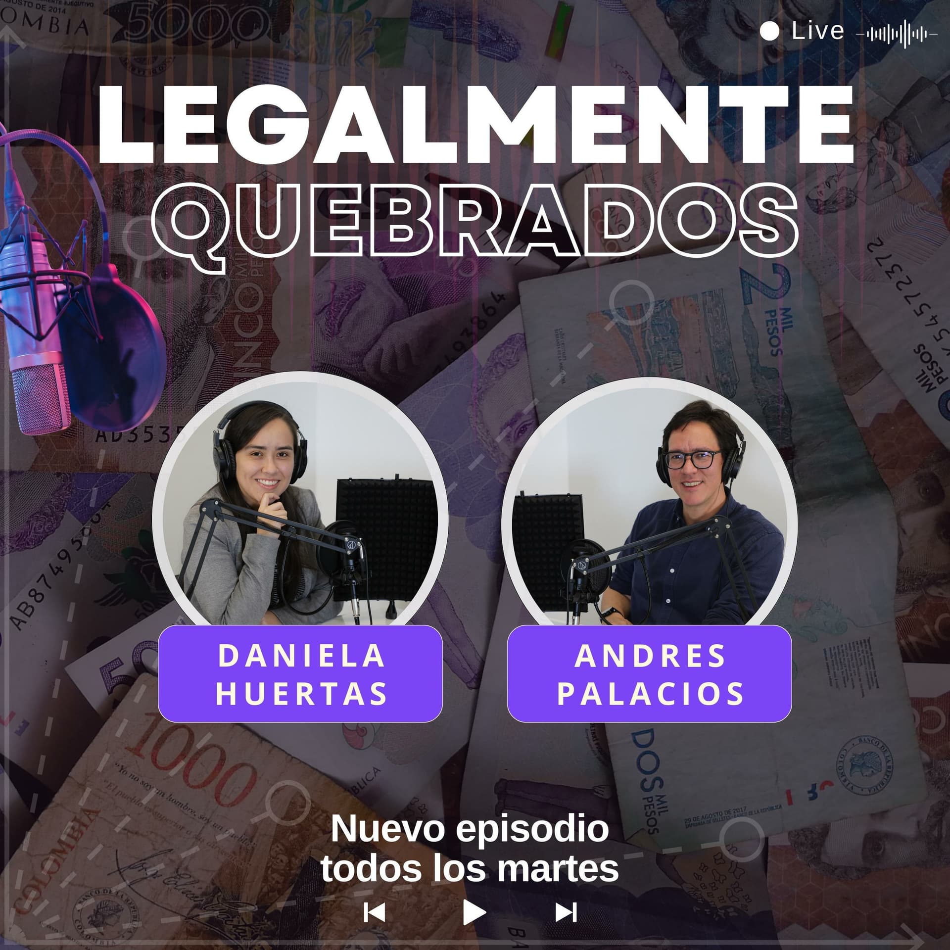 Legalmente Quebrados - بودكاست