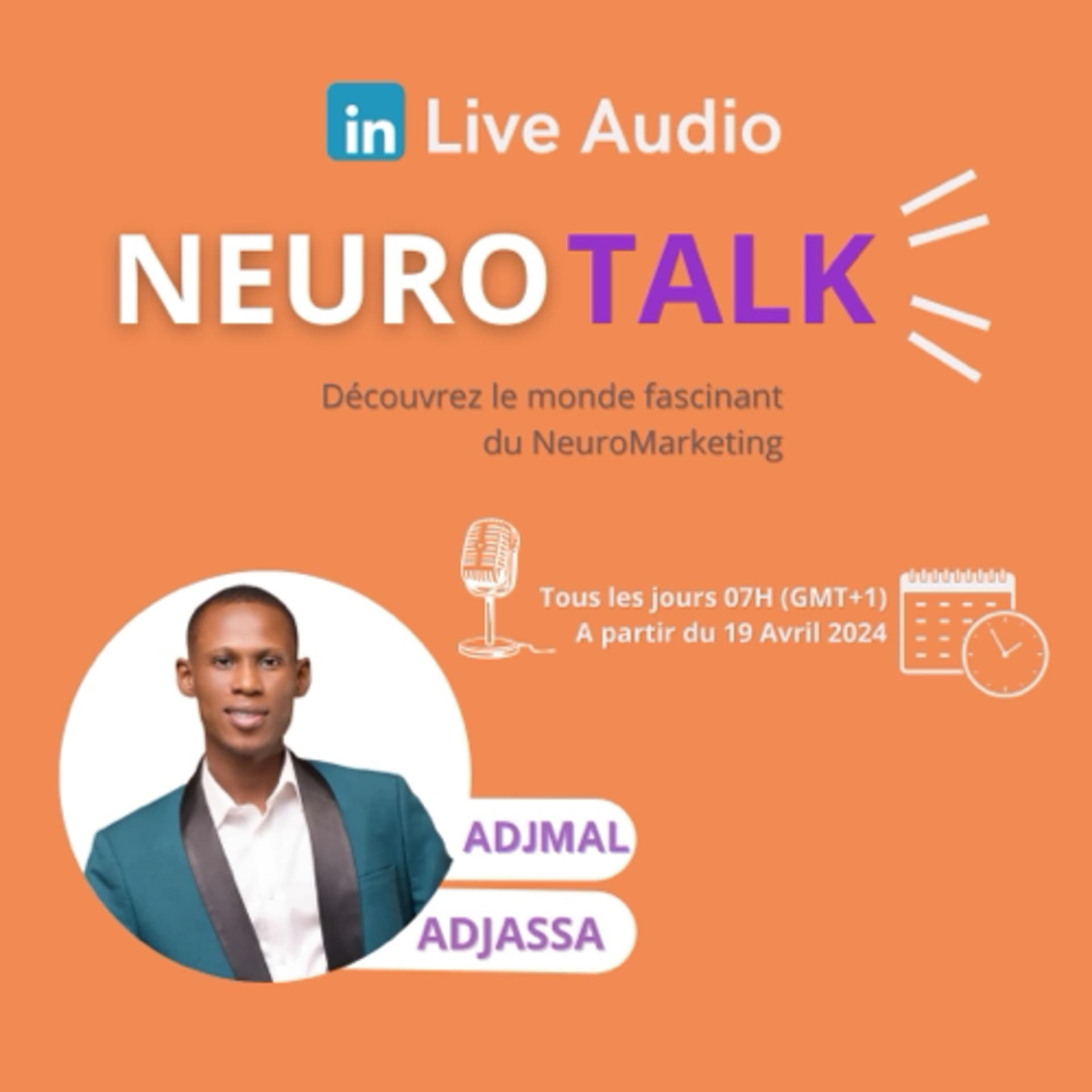 Neuro Talk avec Adjmal ADJASSA, Spécialiste NeuroMarketing - Podcasts