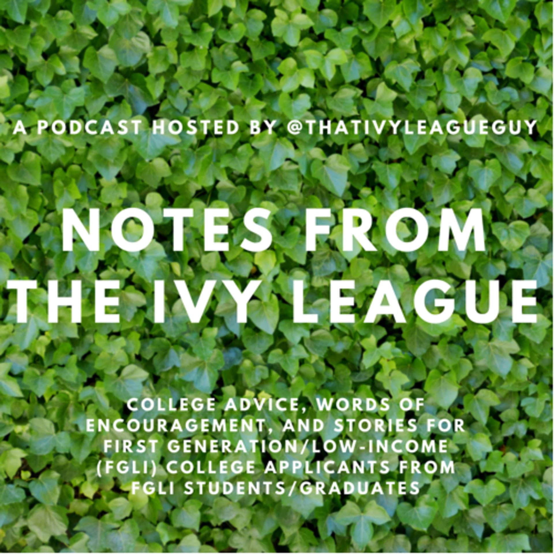 Notes From The Ivy League - Podcasts
