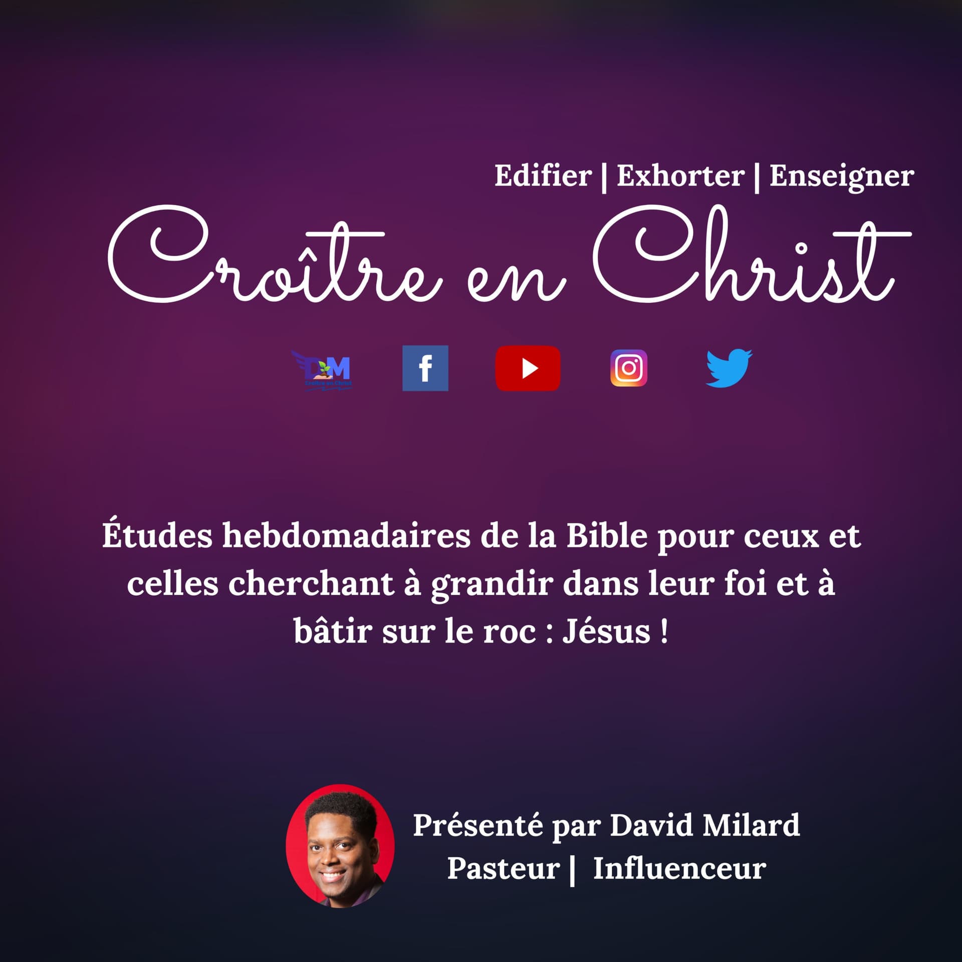 Croître en Christ ! - Podcasts