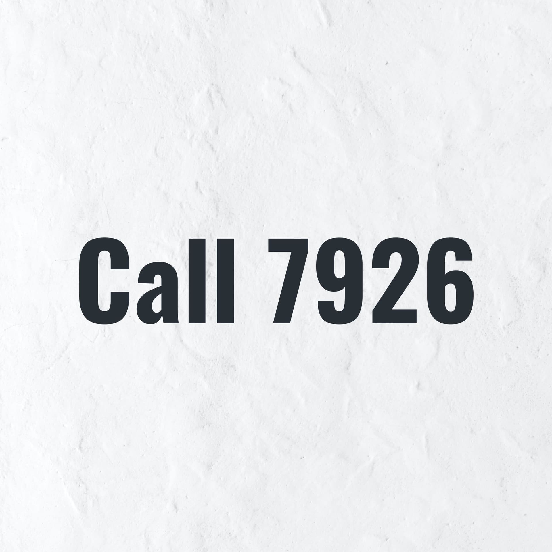 Call 7926 - Podcasts