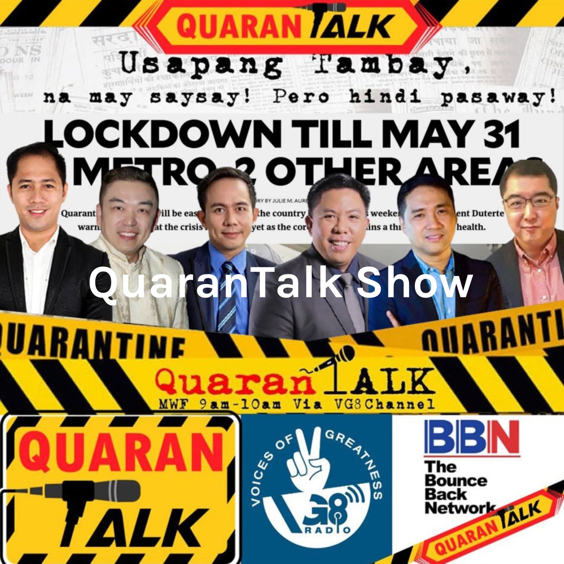 QuaranTalk Show: Usapang Tambay na may Saysay at Bawal ang Pasaway - Podcasts
