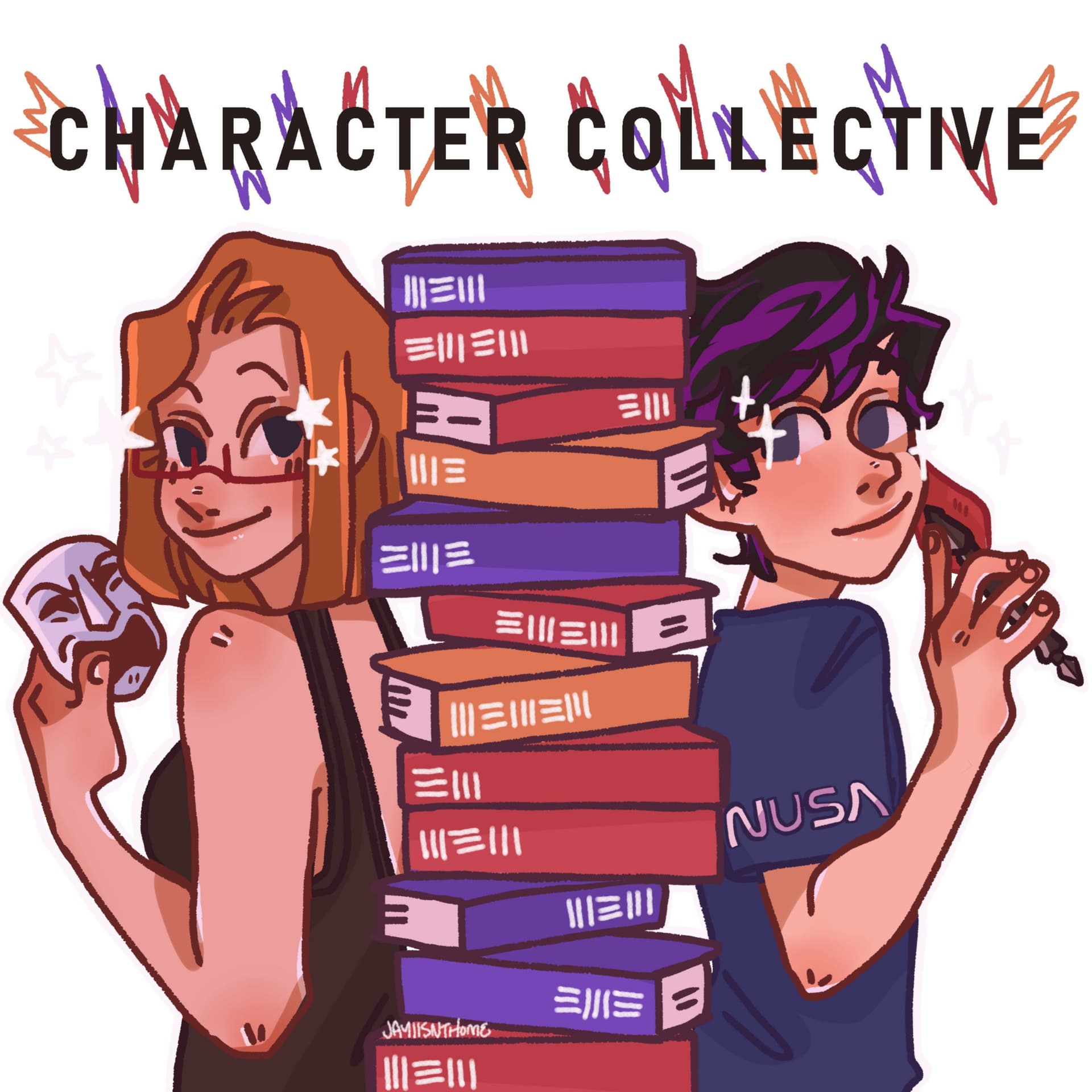 Character Collective - Writing Words and Character Conversations - بودكاست