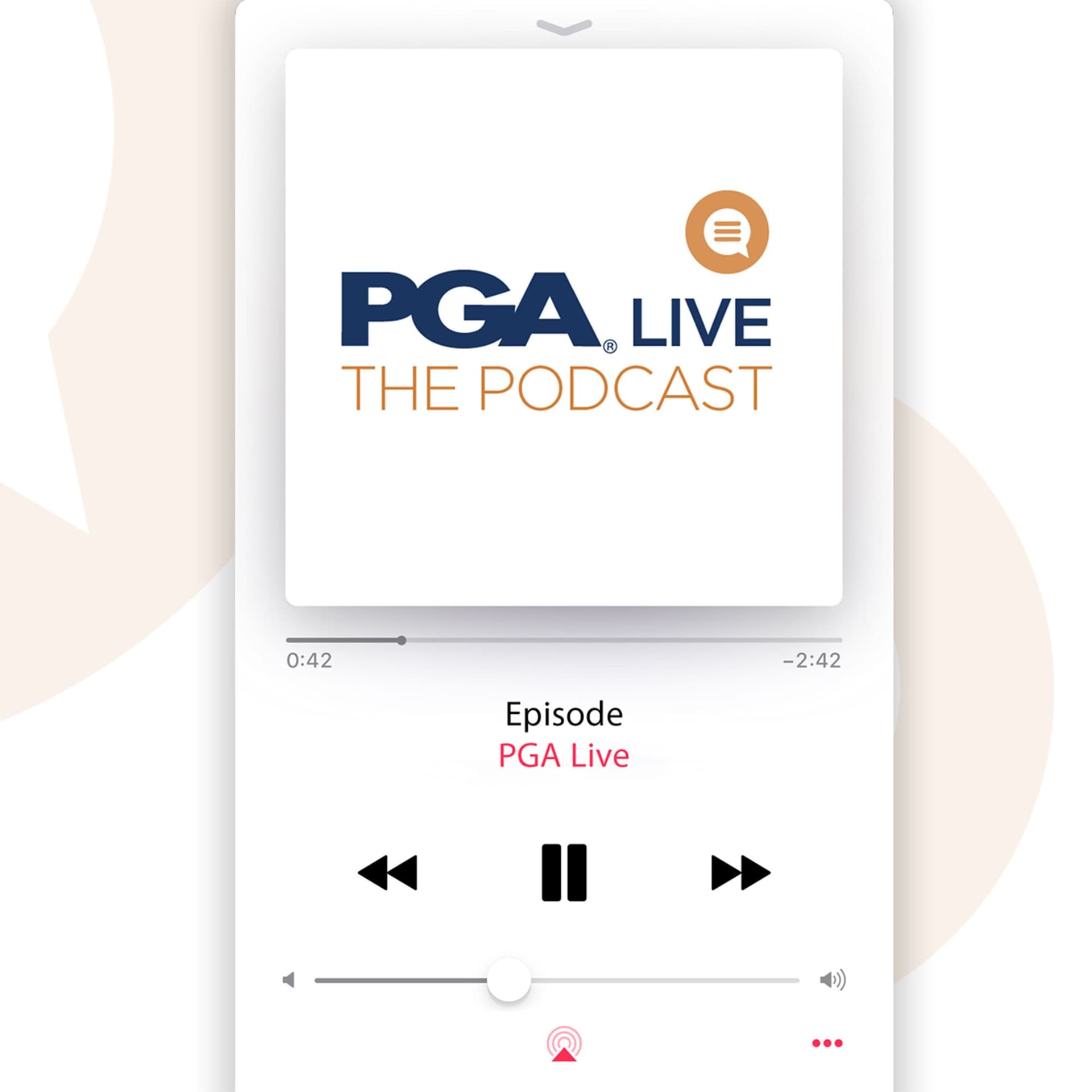 PGA LIVE - The Podcast - Podcasts