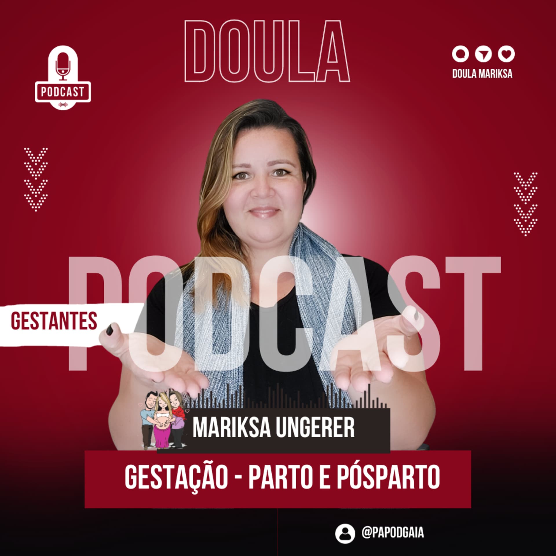 Papo de Gestação - Parto e Pós Parto - Seu guia na Jornada da Maternidade Real - Podcast