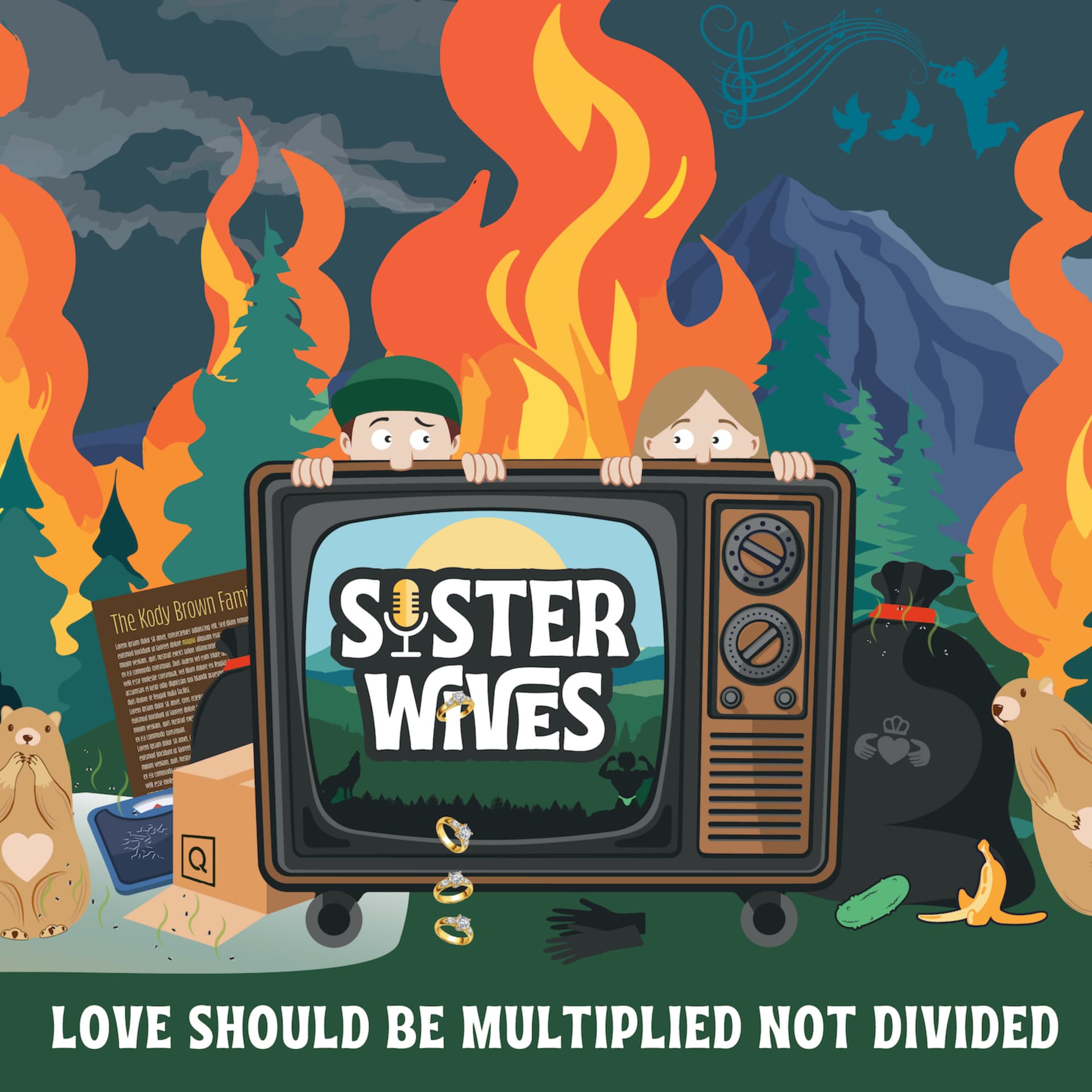 Sister Wives: Love Should Be Multiplied Not Divided - Podcasts