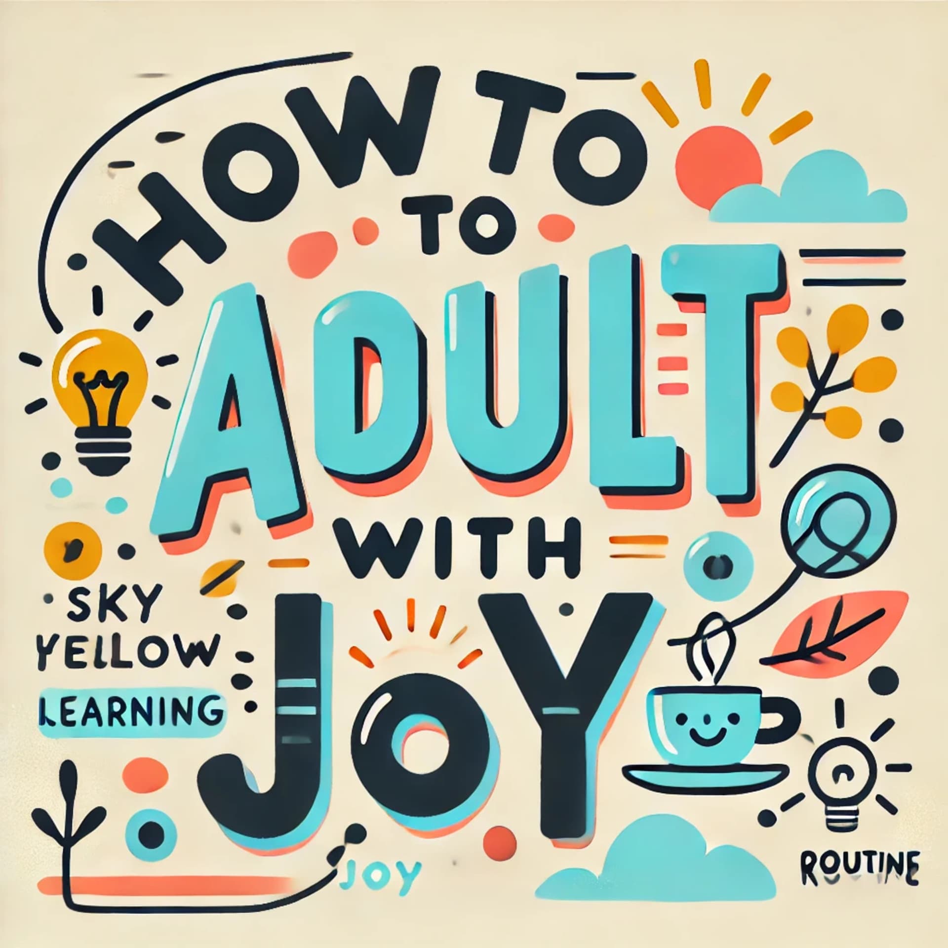 How to adult with Joy - Podcasts
