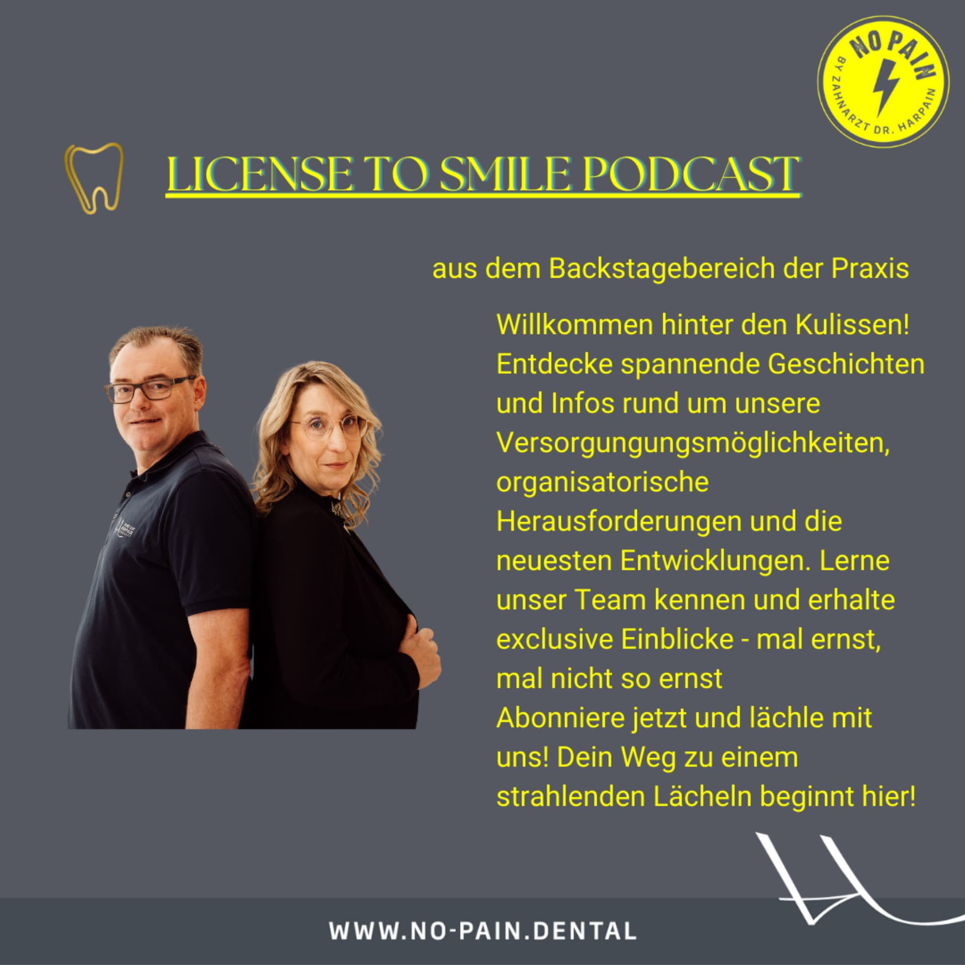 License to Smile - Podcasts