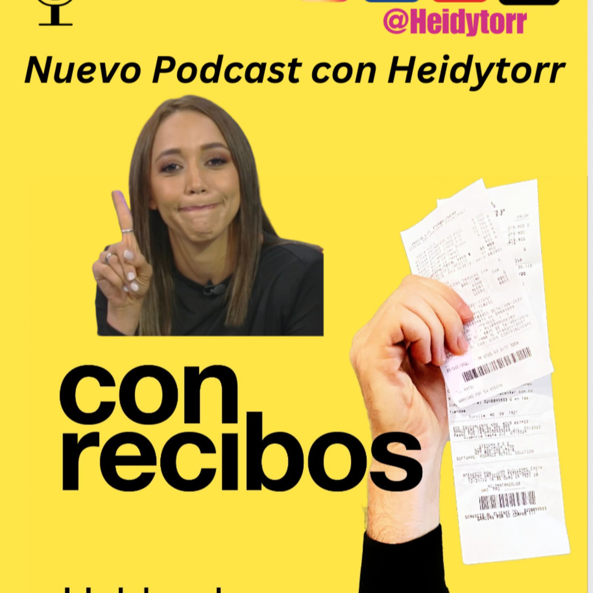 Ahora disponible a traves de @heidytorr - Podcasts