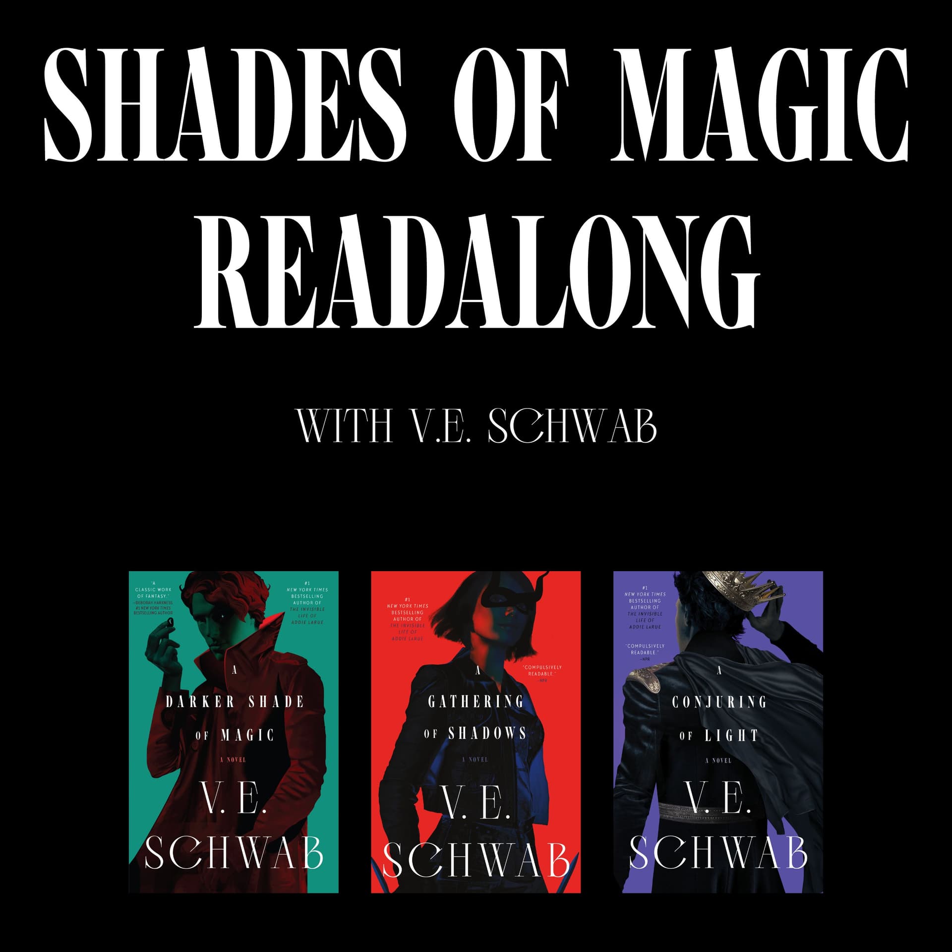 Shades of Magic Readalong with V. E. Schwab - Podcasts
