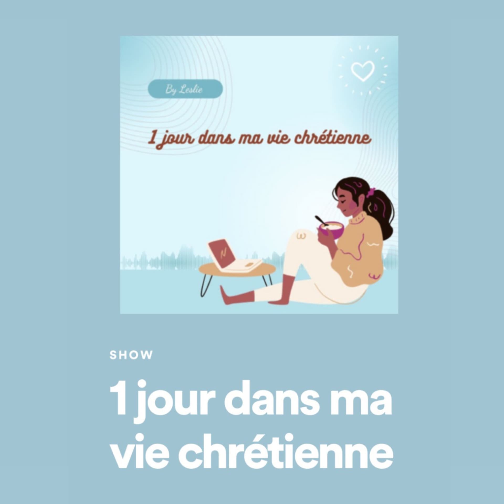 1 jour dans ma vie chrétienne - Podcasts
