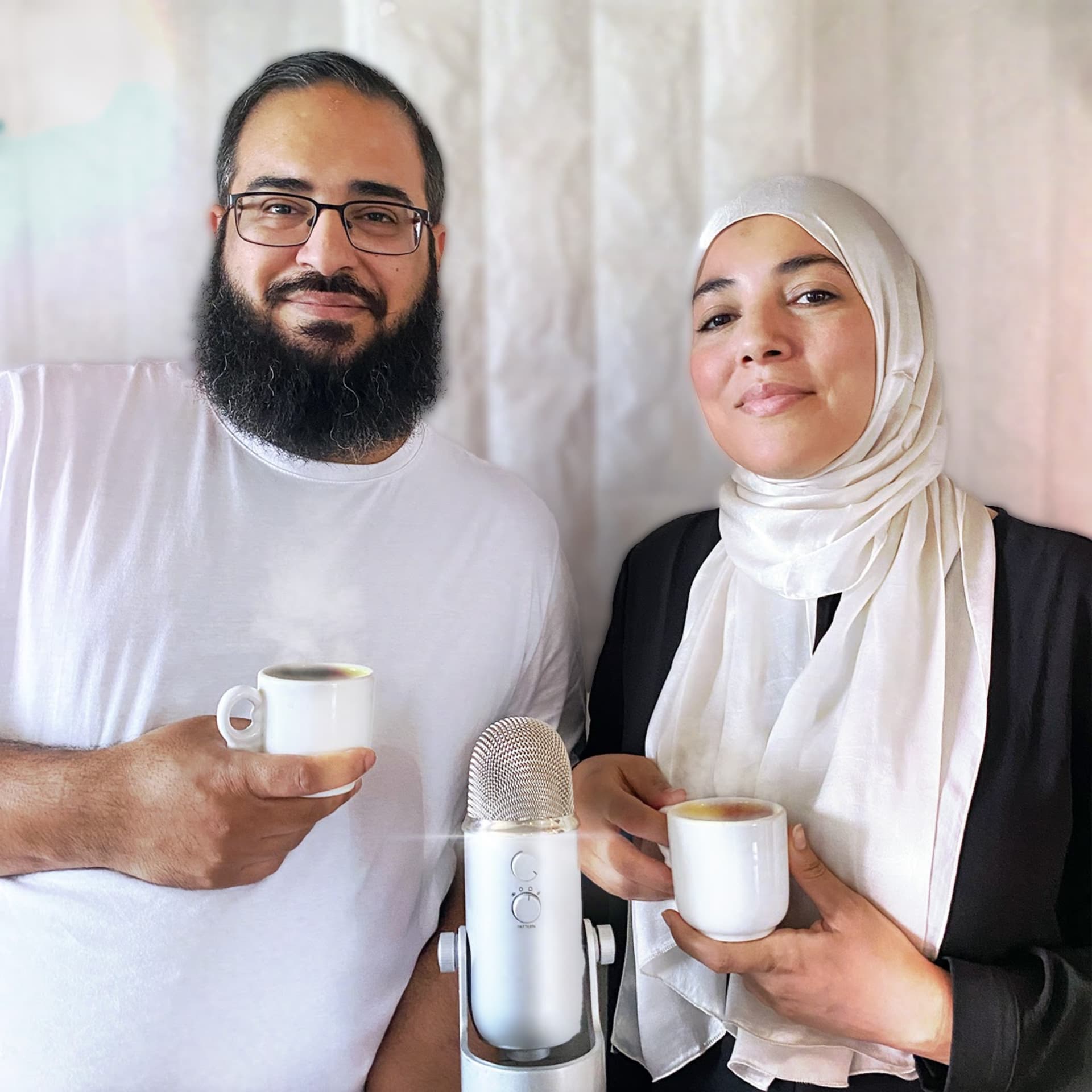 بودكاست قهوة مع أنس & عزة - بودكاست