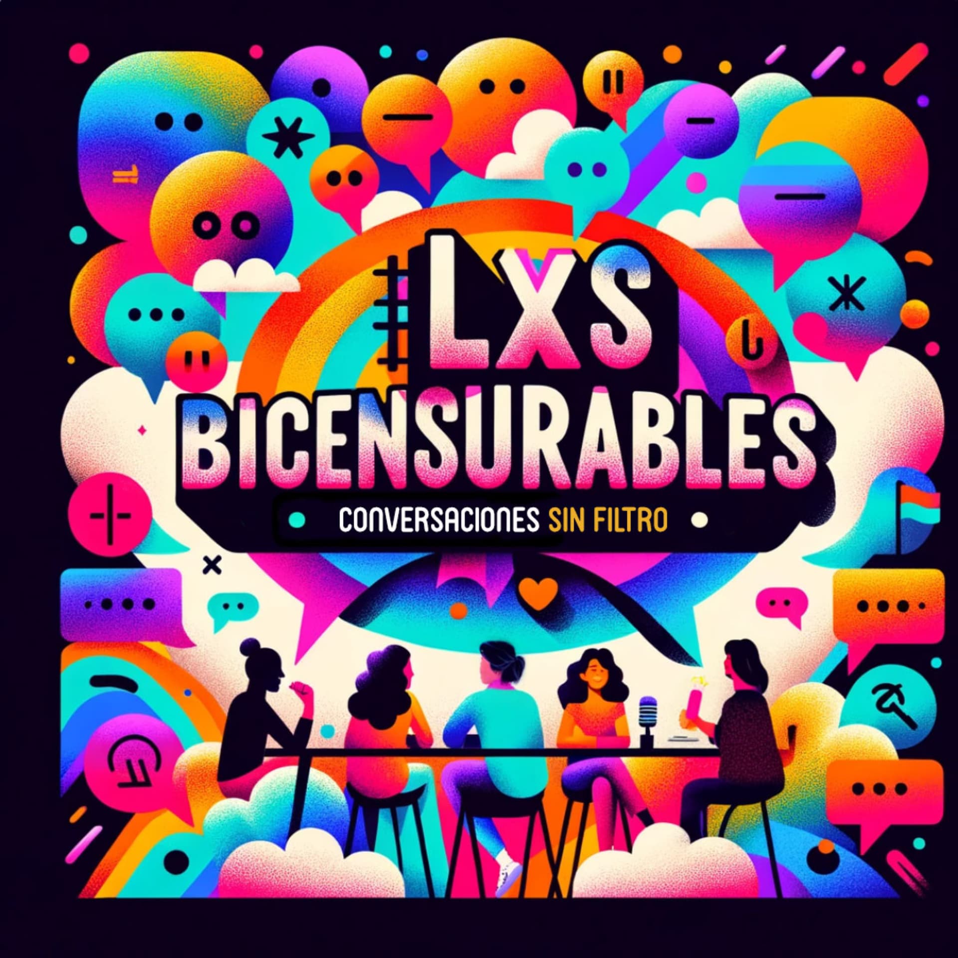 Lxs Bicensurables: Conversaciones sin filtro. - Podcast