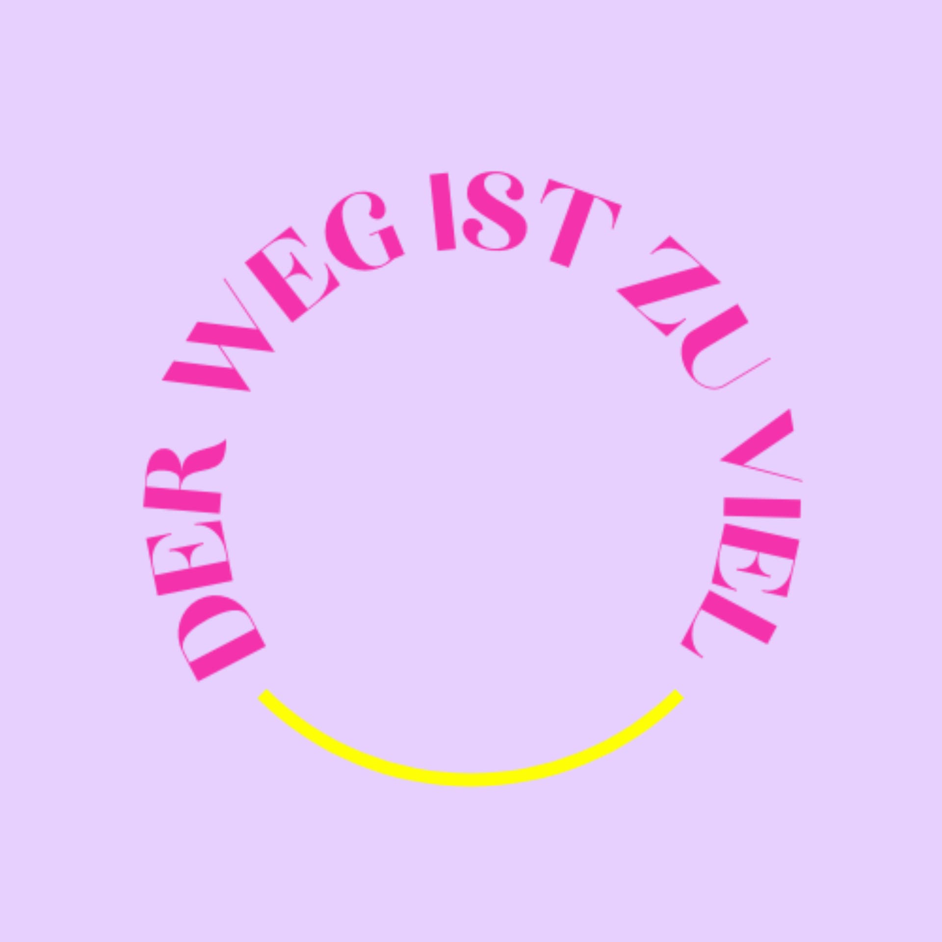 DER WEG IST ZU VIEL - Podcasts
