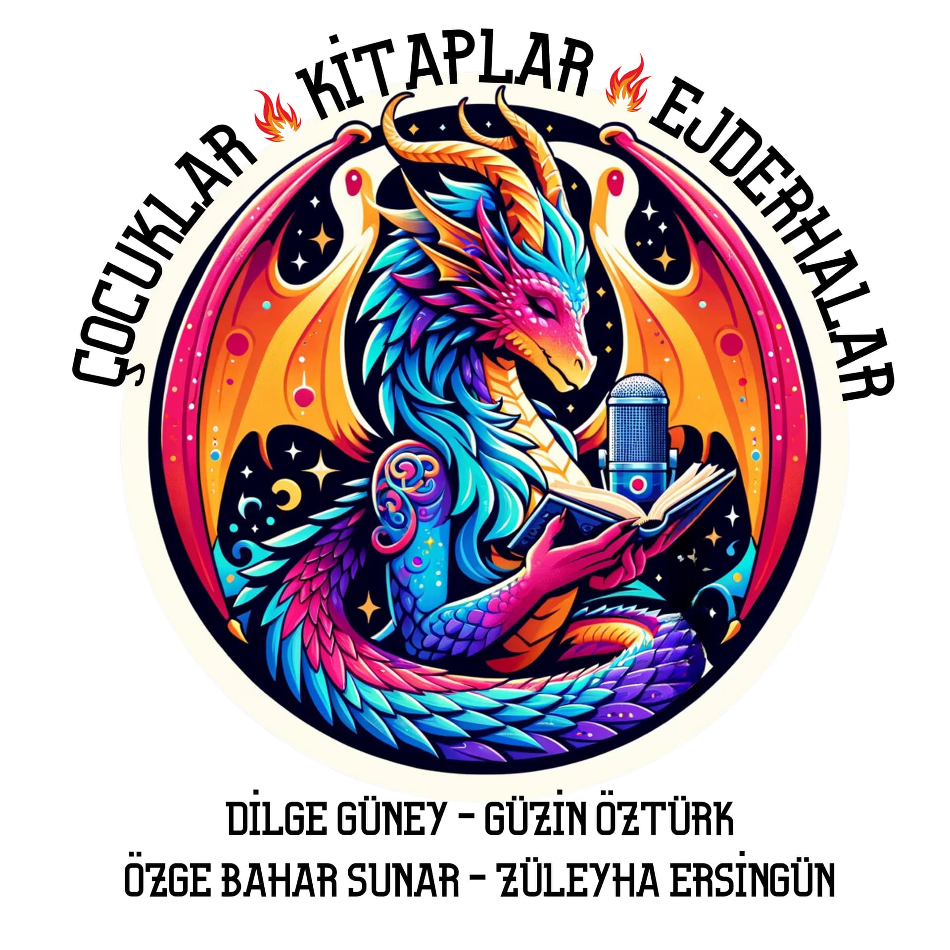 Çocuklar Kitaplar Ejderhalar - Podcastler