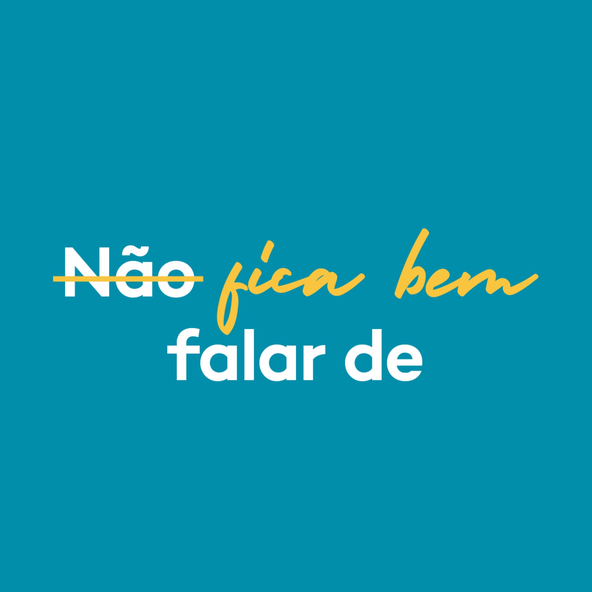 ̶N̶ã̶o̶ fica bem falar de... - Podcast