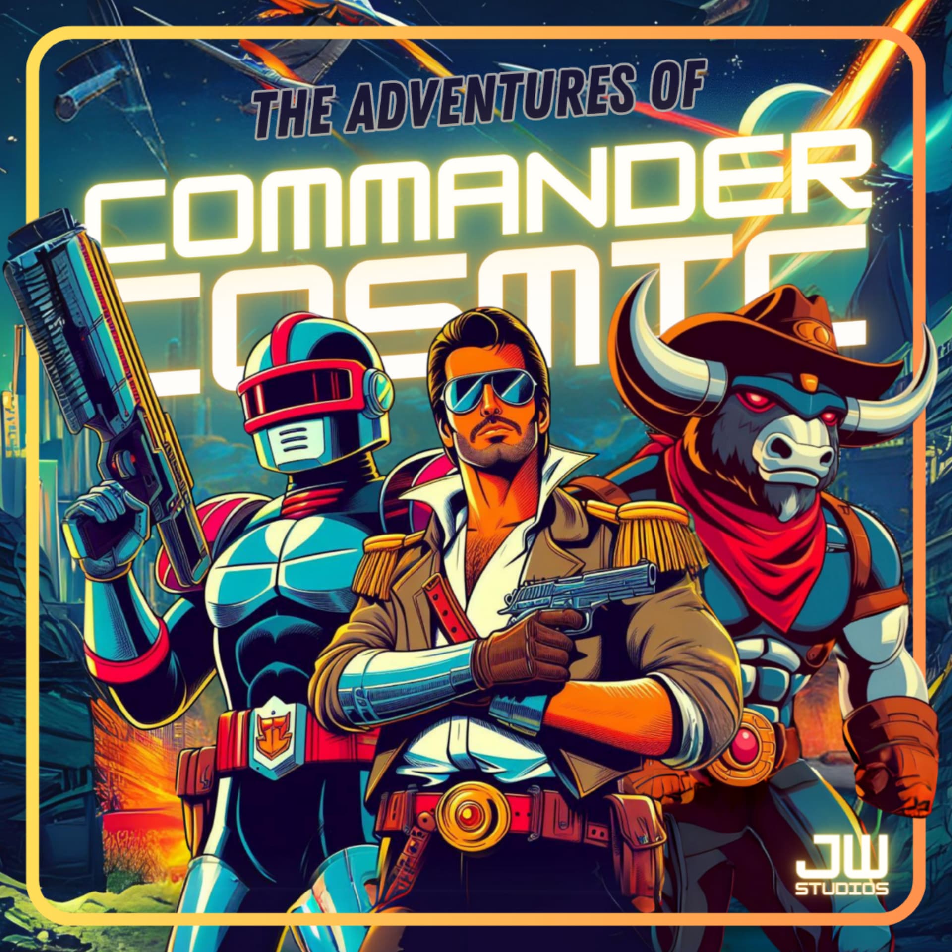 Die Abenteuer von Commander Cosmic - Podcasts