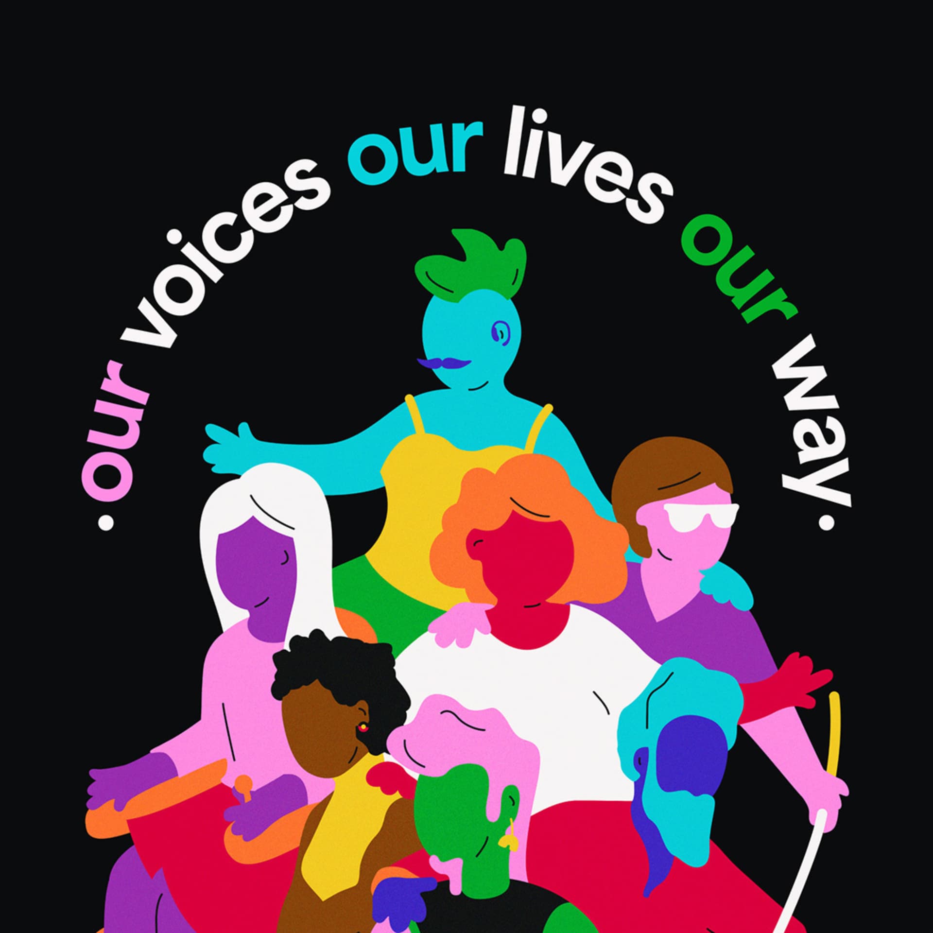 Our Voices, Our Lives, Our Way - Podcasts