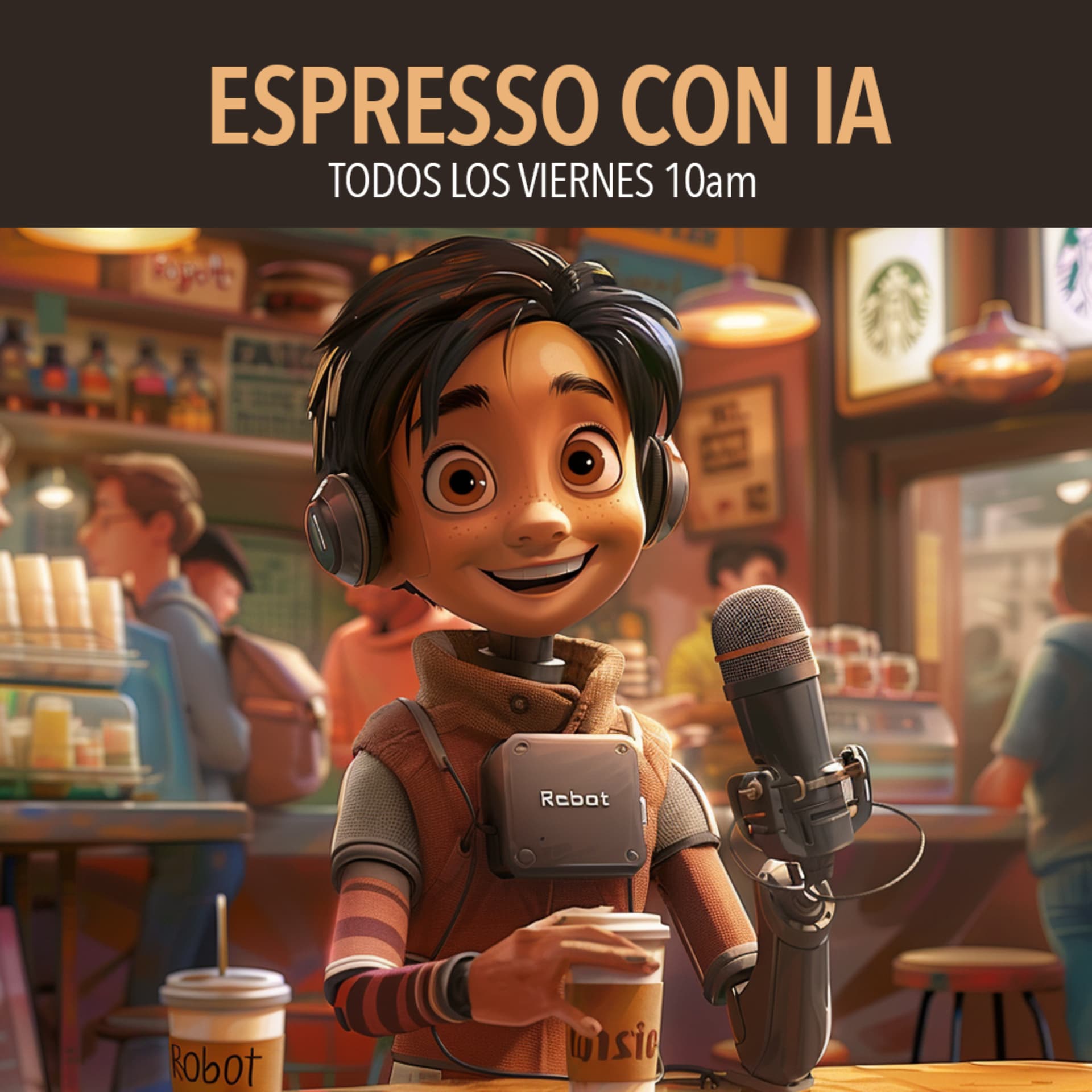 Espresso con IA - Podcasts