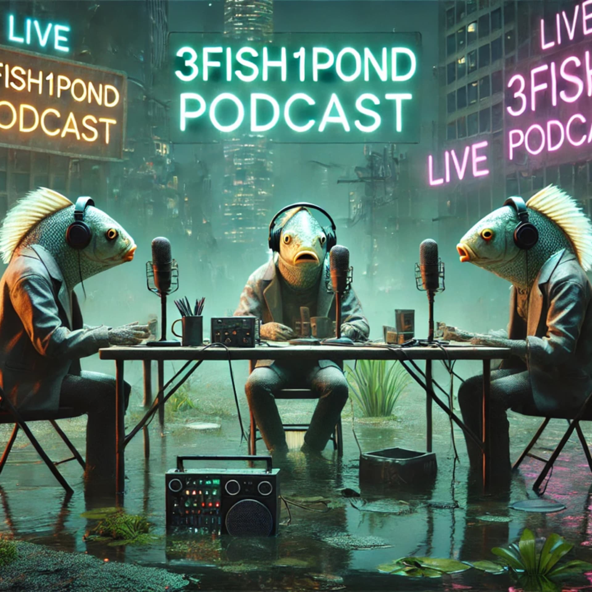 3 Fish 1 Pond - Podcasts