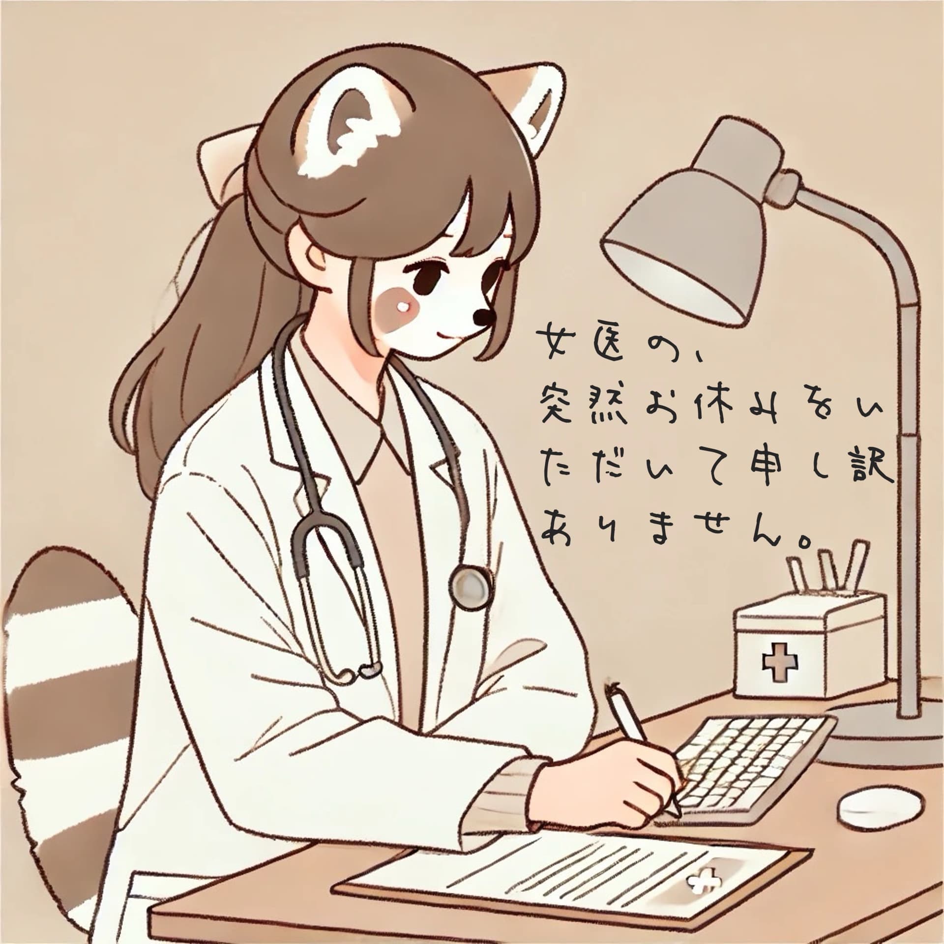 女医の、突然お休みをいただいて申し訳ありません。 - ポッドキャスト