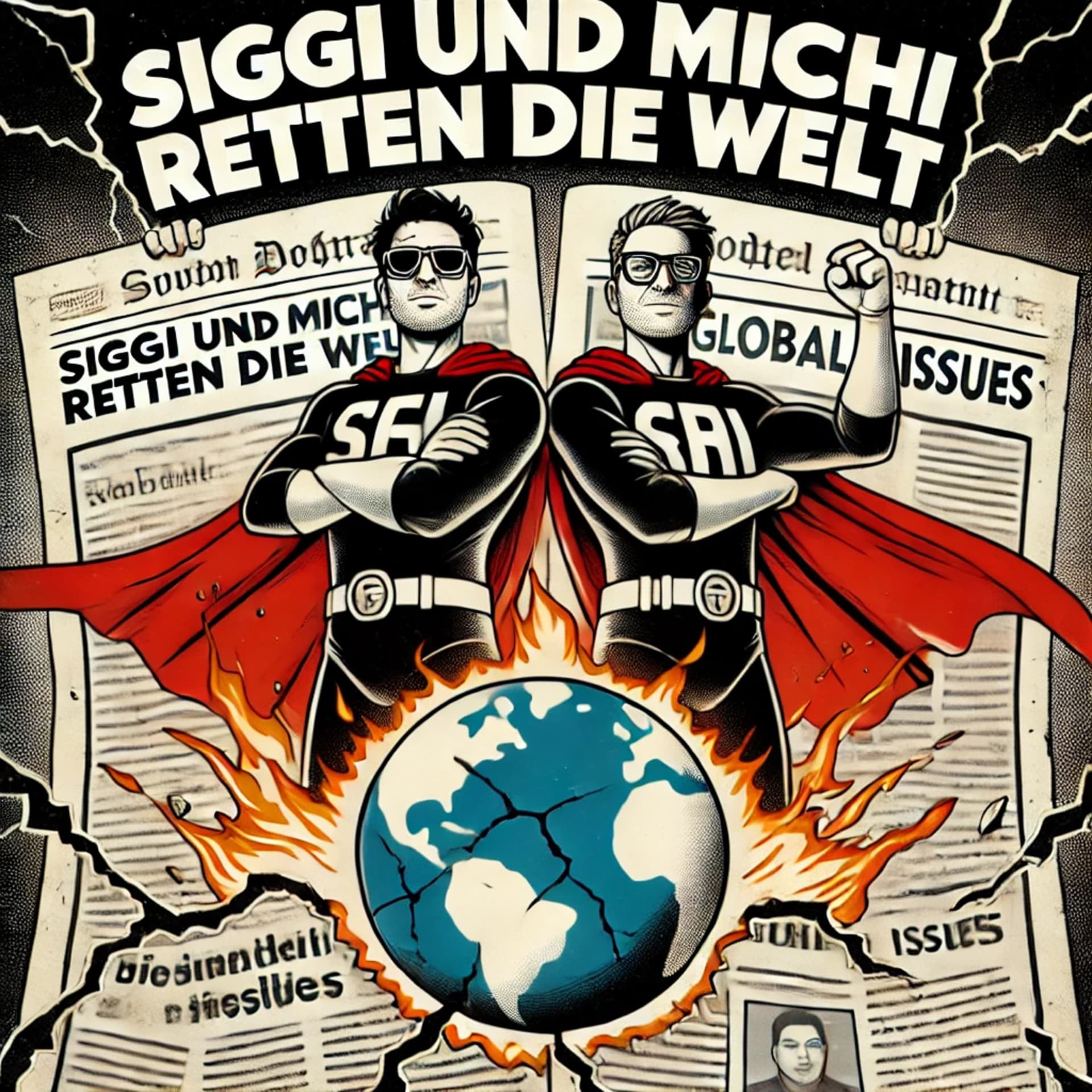 „Siggi und Michi retten die Welt“ – Der Podcast, der kein Blatt vor den Mund nimmt! - Podcasts
