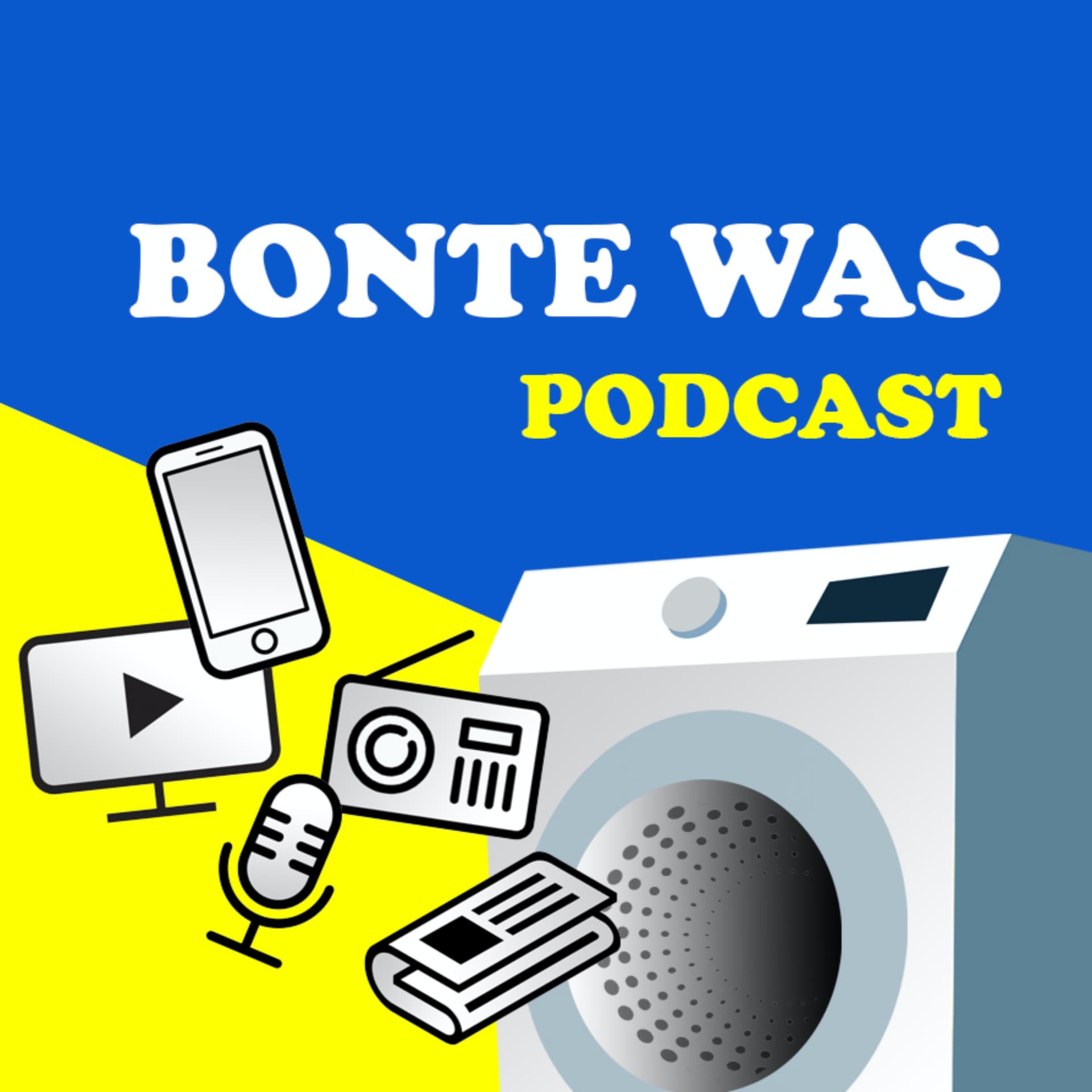 Bonte Was Podcast - Hét wasprogramma over hardnekkige vlekken in de media - Podcasts