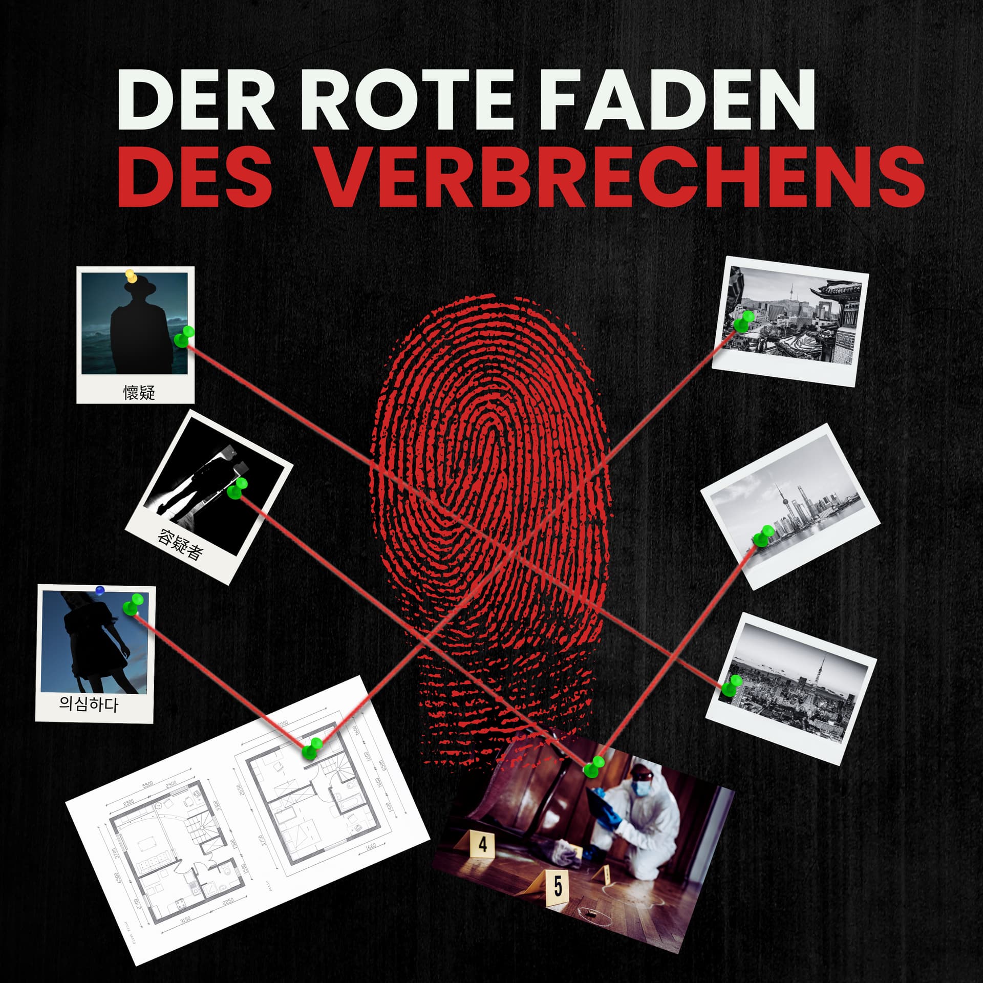 Der rote Faden des Verbrechens - Podcasts