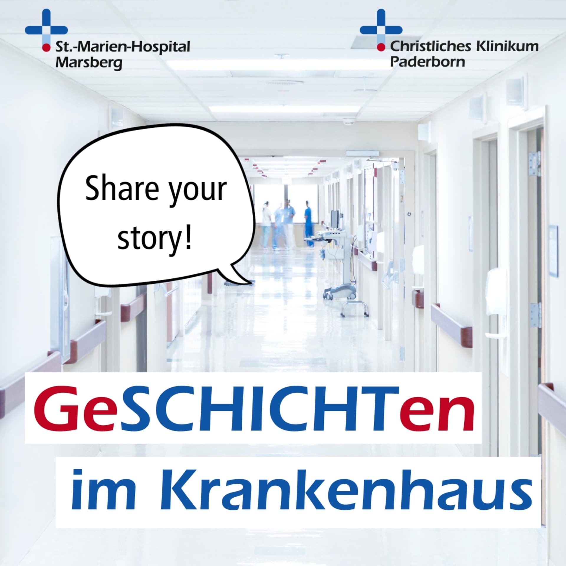 GeSCHICHTen im Krankenhaus - Share your story - Podcasts