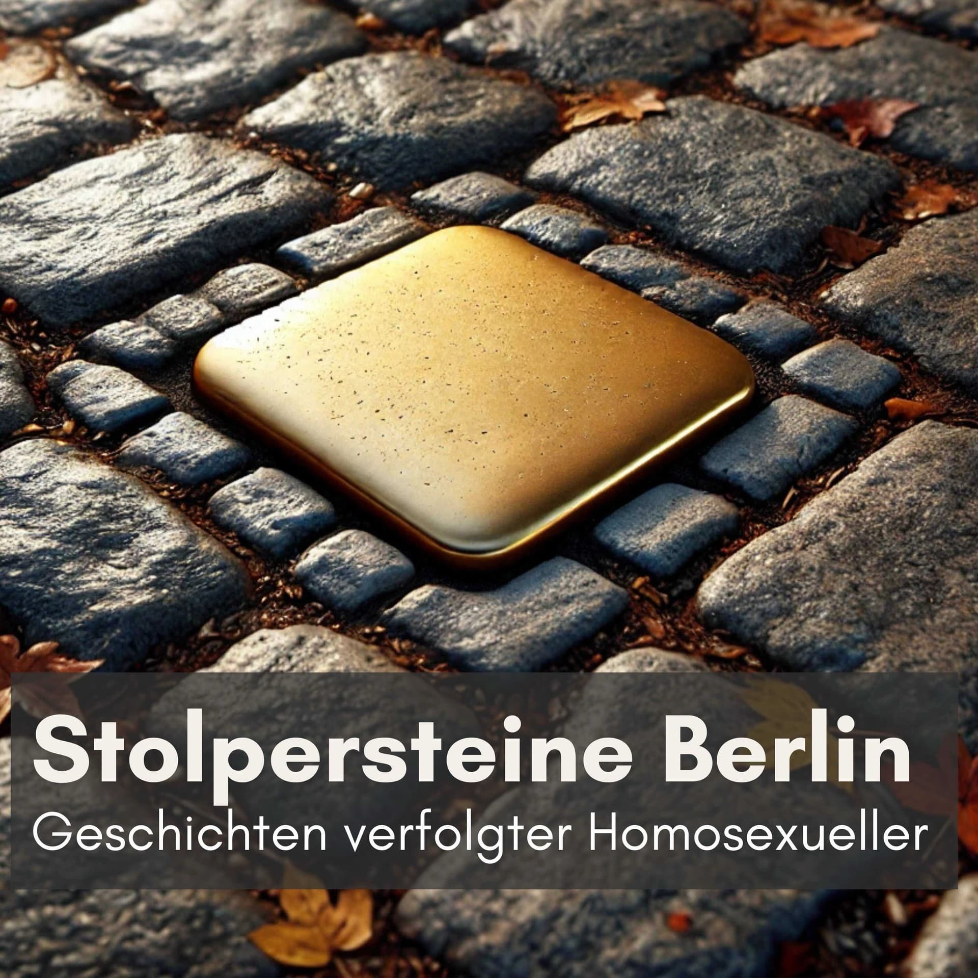 Stolpersteine Berlin - Geschichten verfolgter Homosexueller - Podcasts