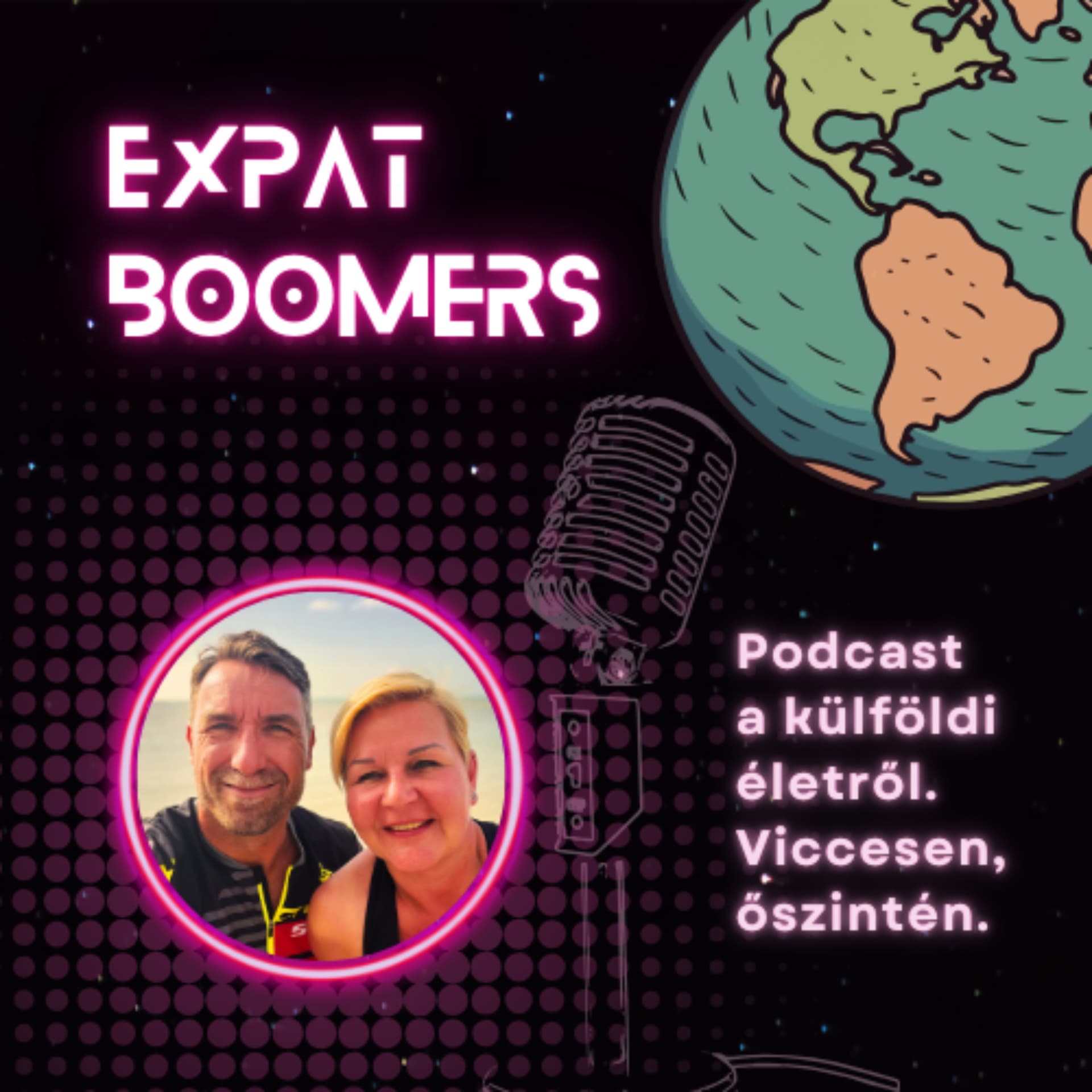 Expat Boomers Podcast - Beszélgetések a külföldi életről, viccesen és őszintén... - Podcast