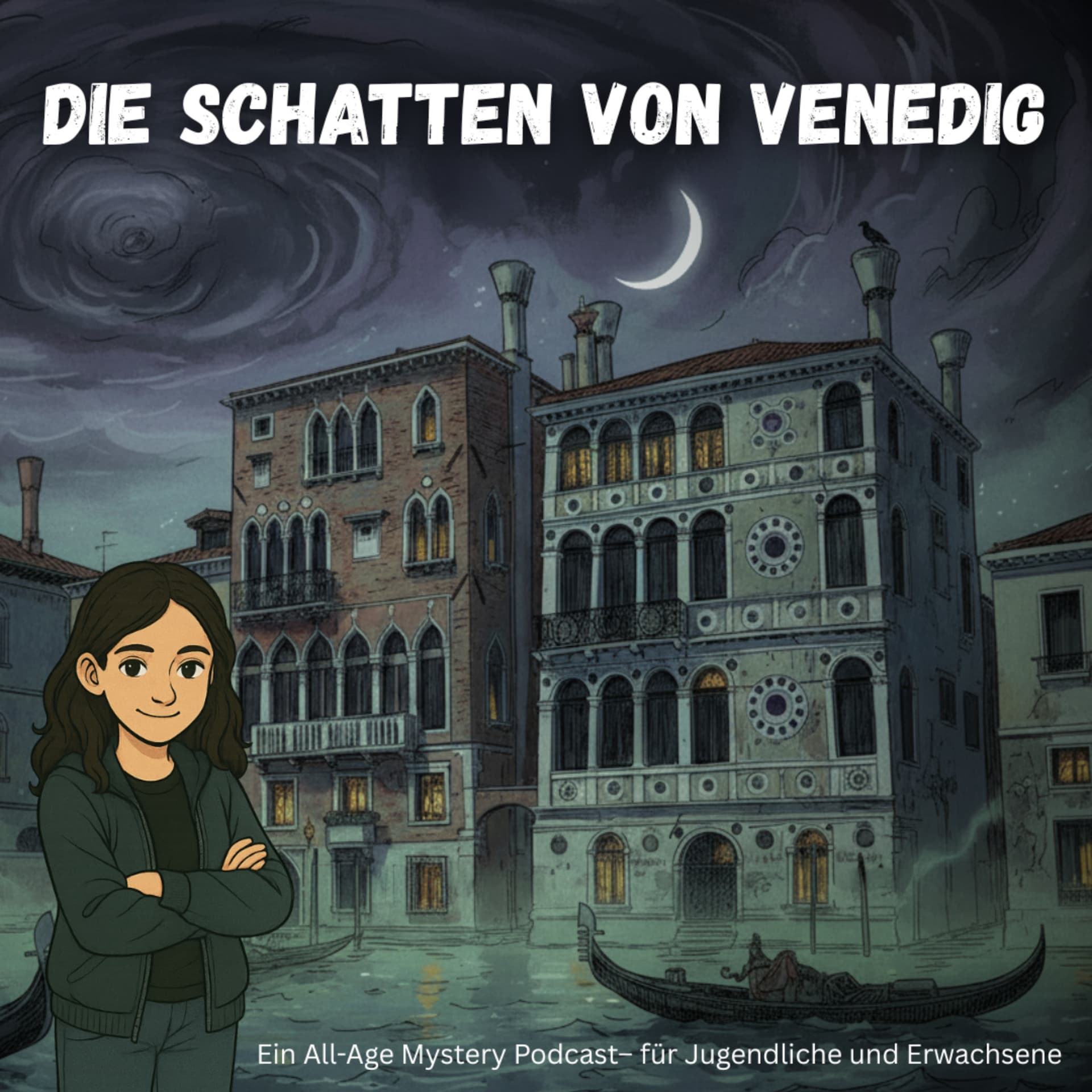 Die Schatten von Venedig – Ein All Age Mystery-Hörbuch voller Spannung und Geheimnisse. - Podcast