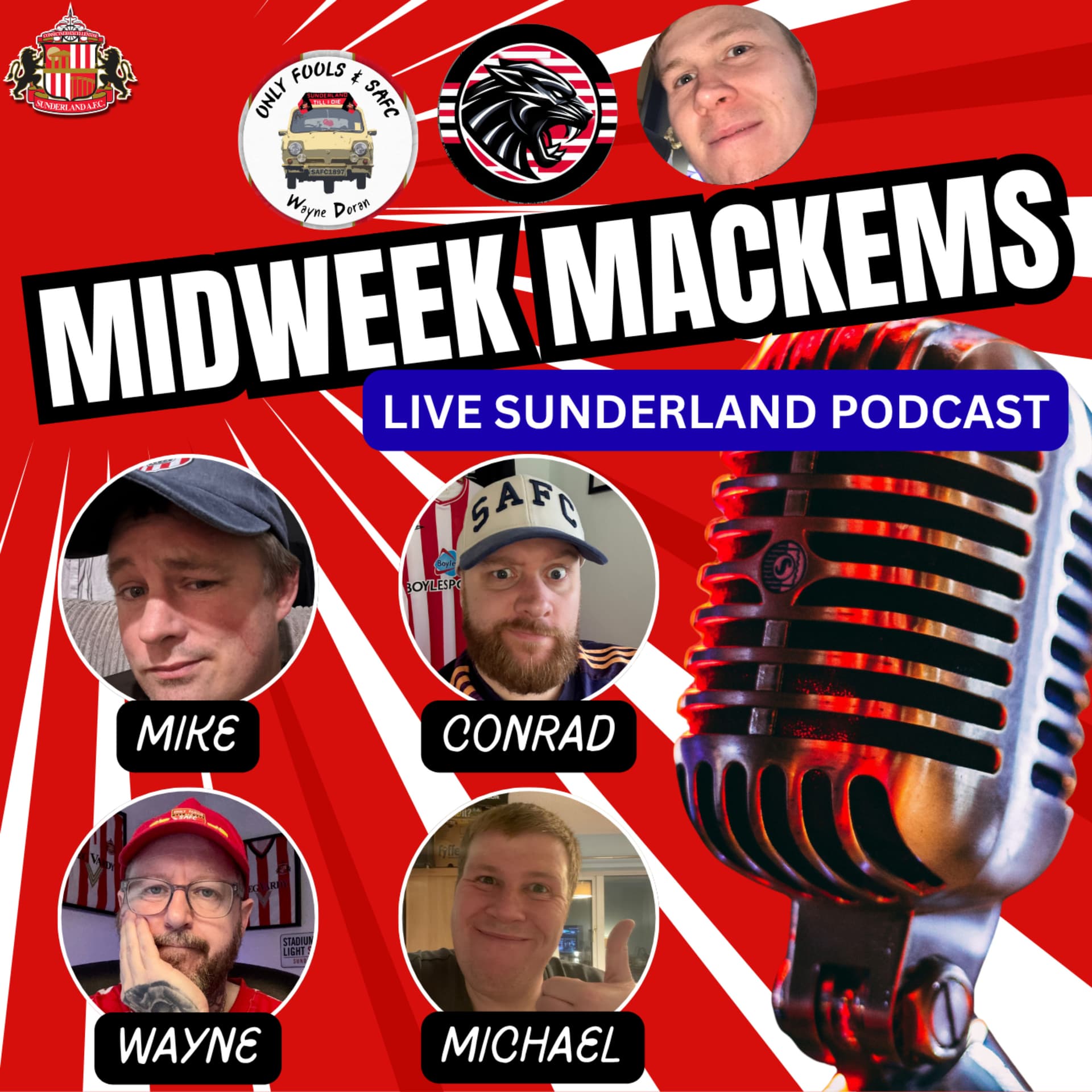 The Midweek Mackems - Podcasts
