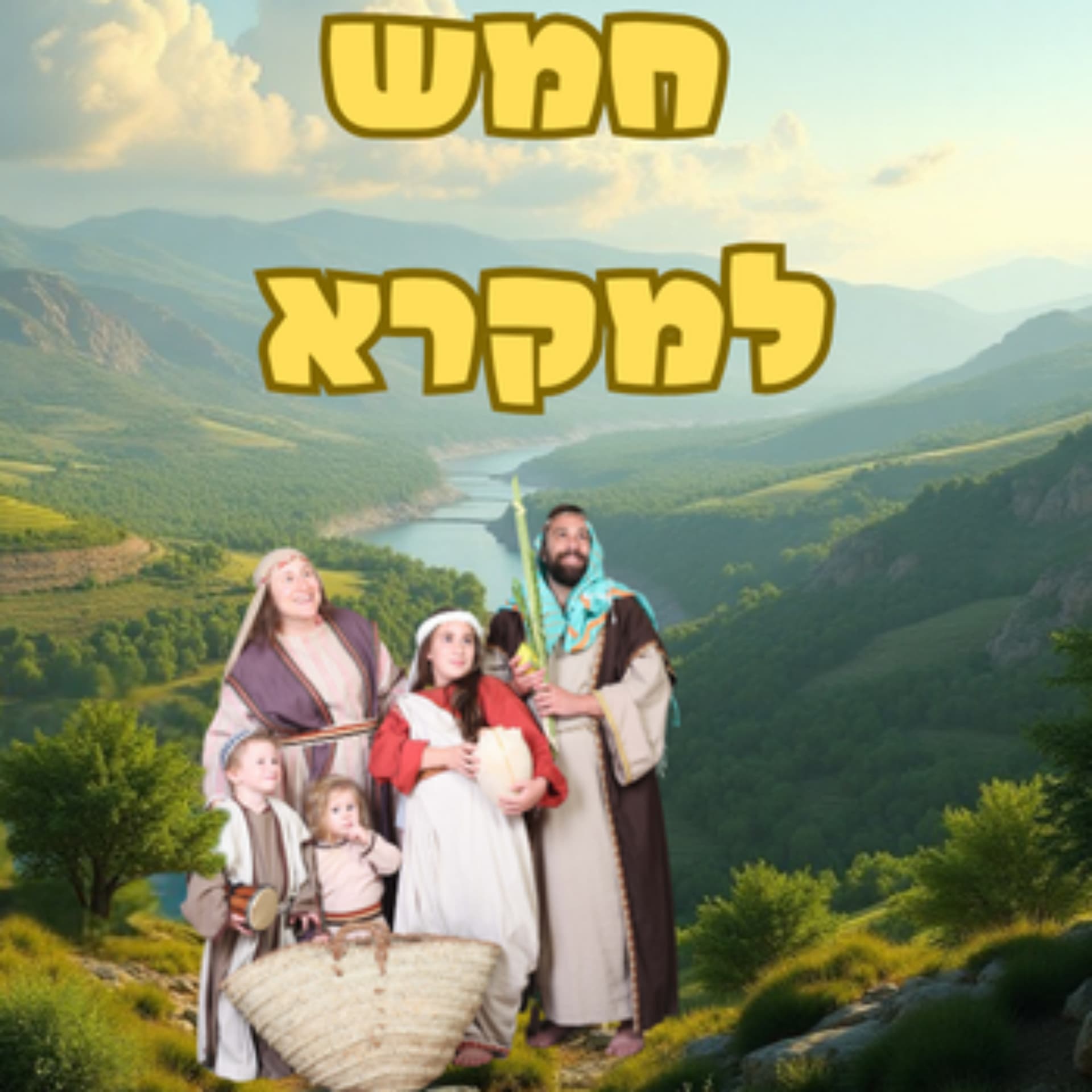 חמש למקרא - יהדות לילדים: פרשת שבוע, חגים, פרקי אבות, סיפורי בעל שם טוב וסיפורי התנ״ך - Podcast