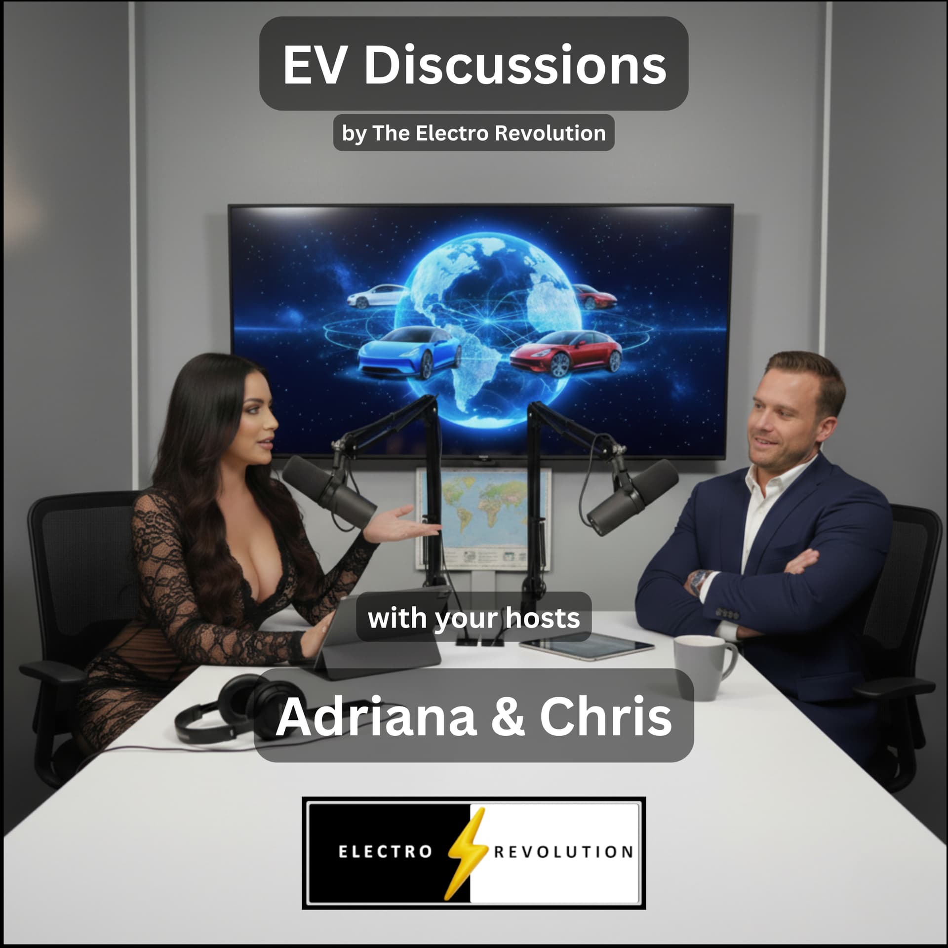 EV Discussions by The Electro Revolution — with your hosts — Jess and James, Adriana and Chris - Podcast