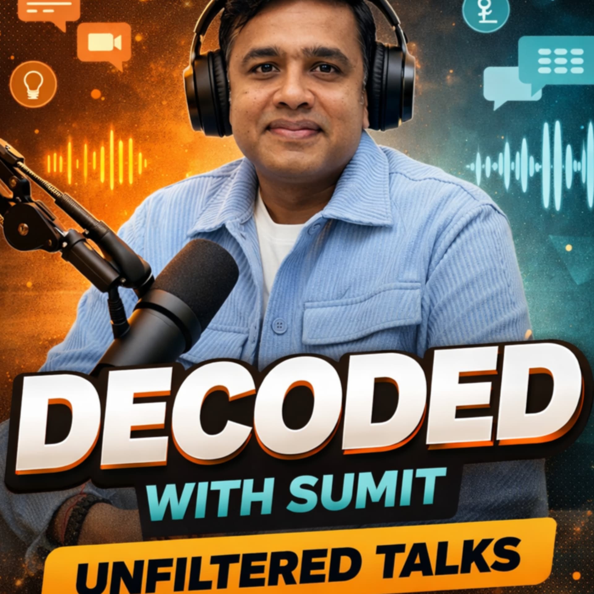 Decoded with Sumit : Unfiltered Talks - Podcasts