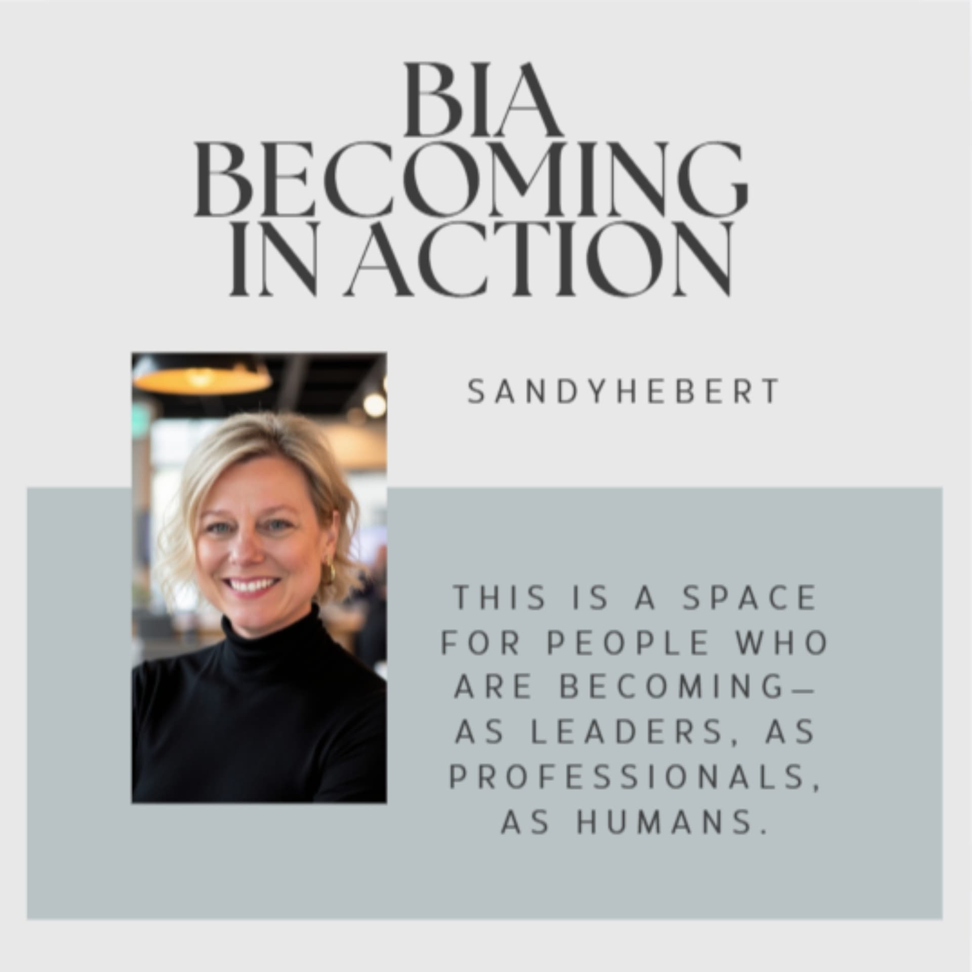 Becoming in Action - Podcasts