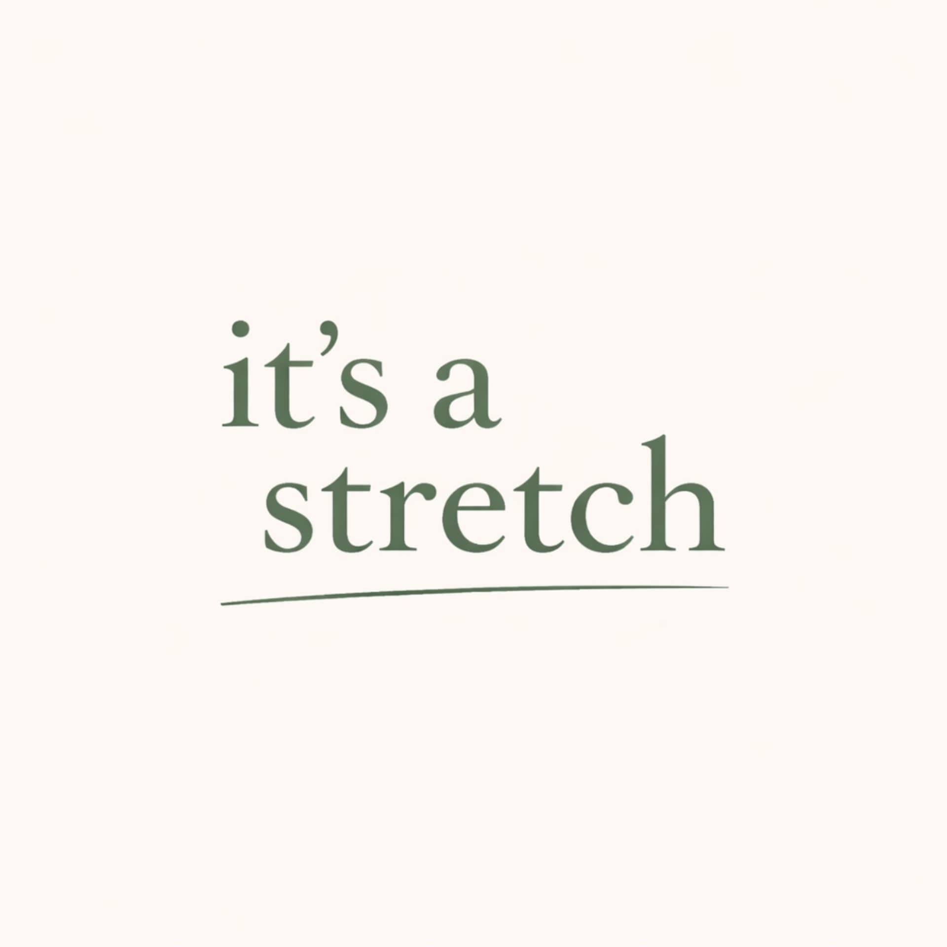 It’s a Stretch - Podcasts