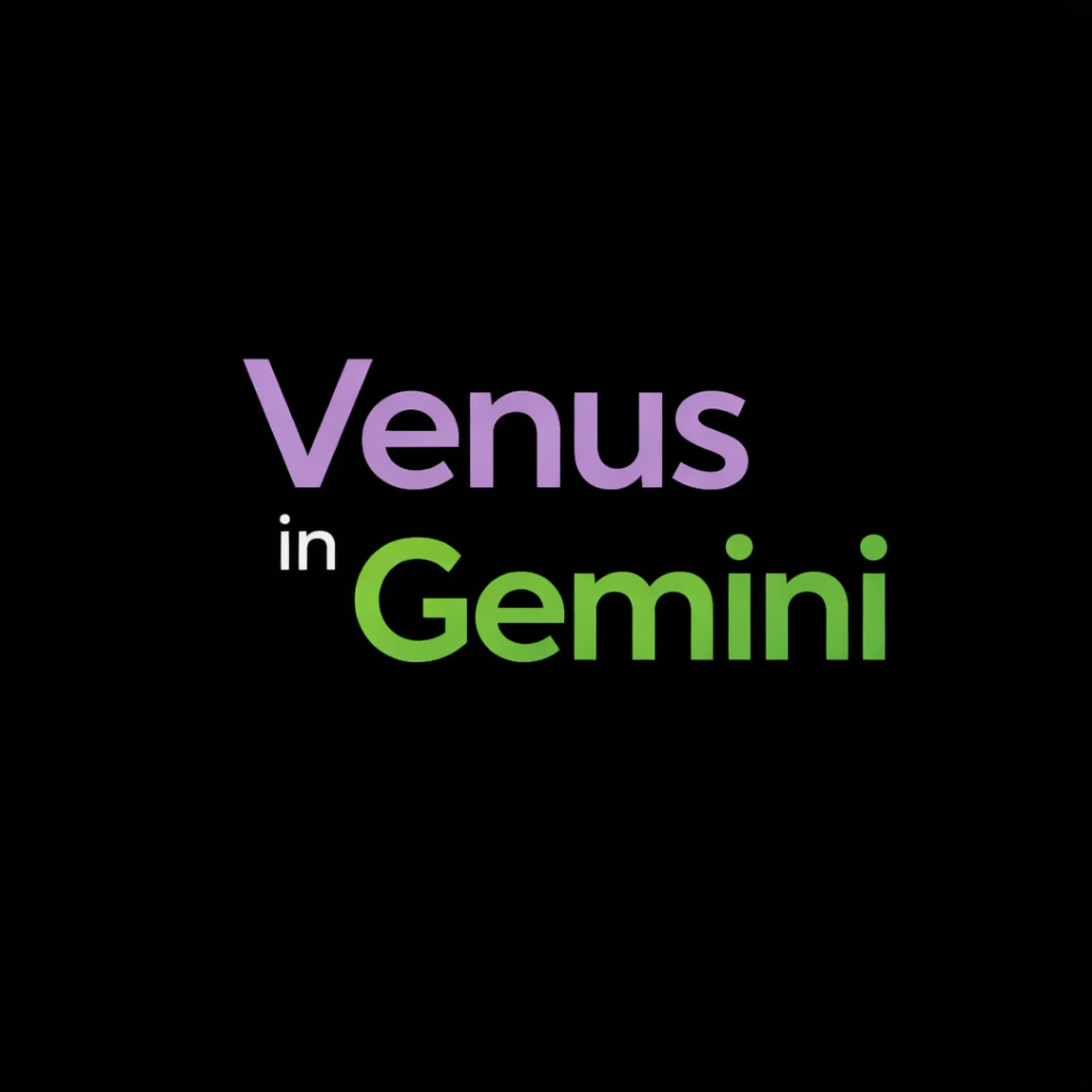 Venus In Gemini - Podcasts