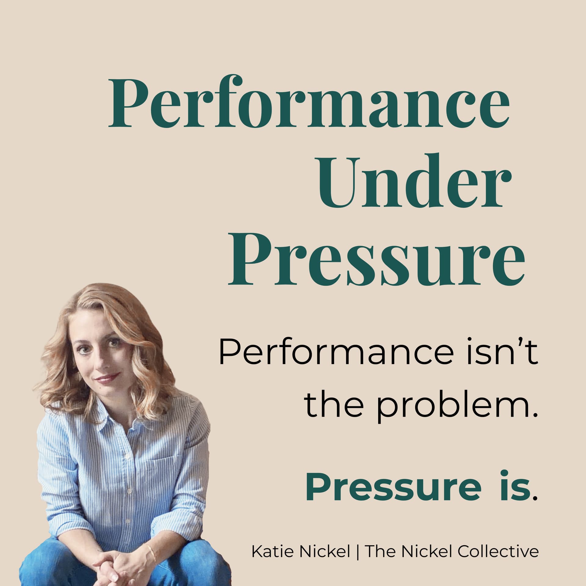 Performance Under Pressure - Podcasts