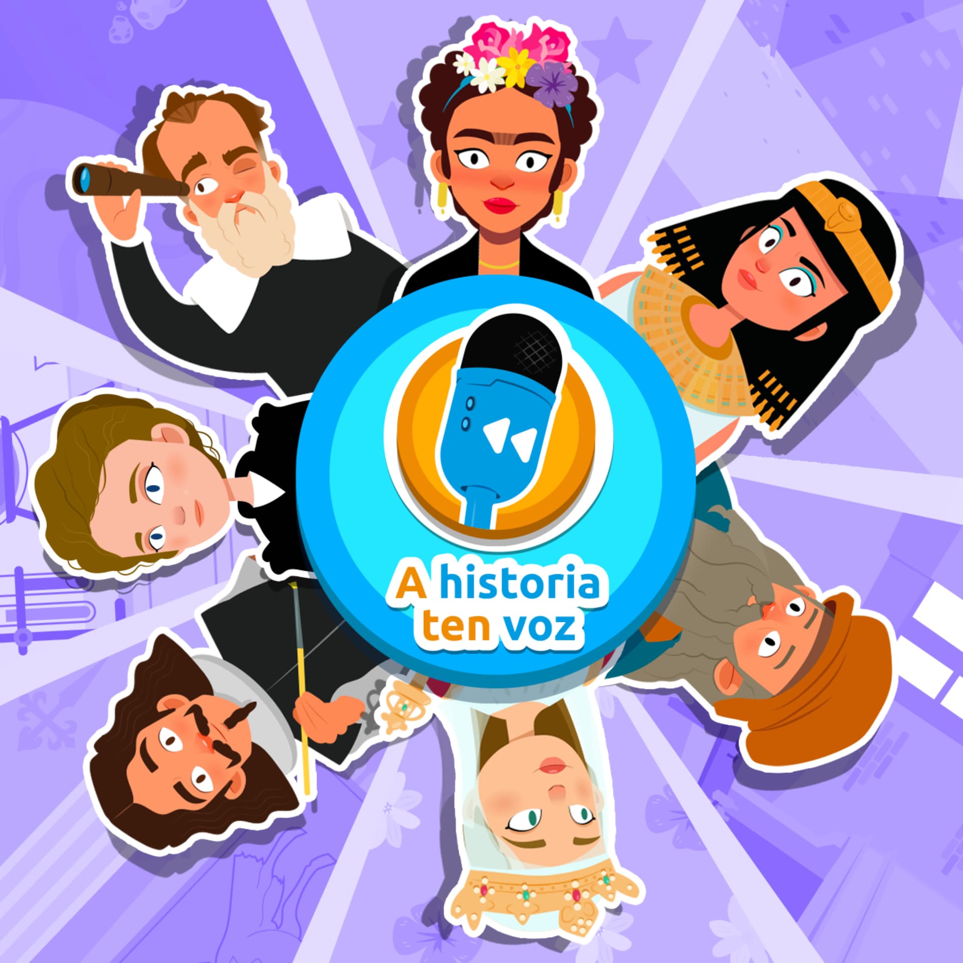 A historia ten voz - Подкасты