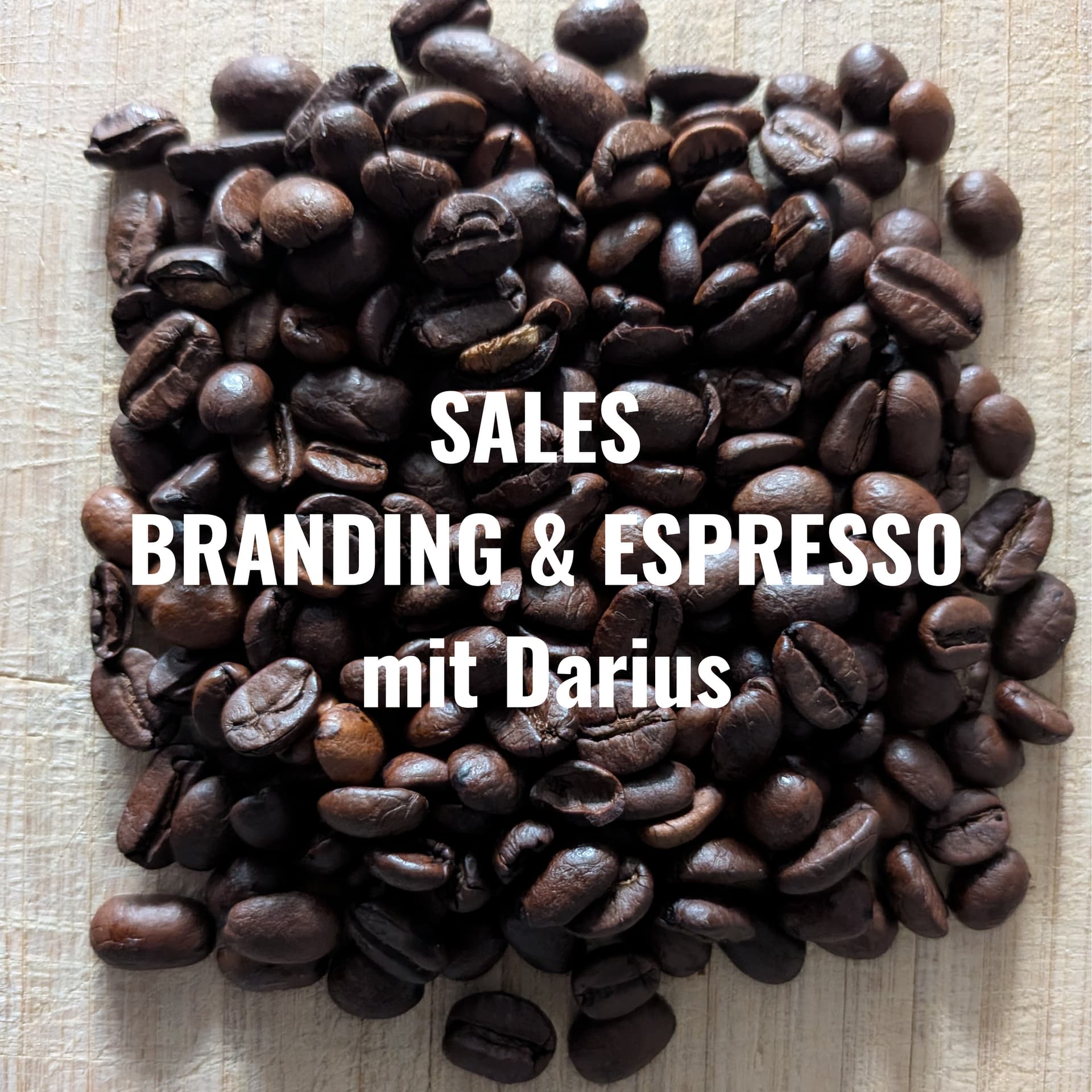 Sales, Branding & Espresso mit Darius - Podcasts