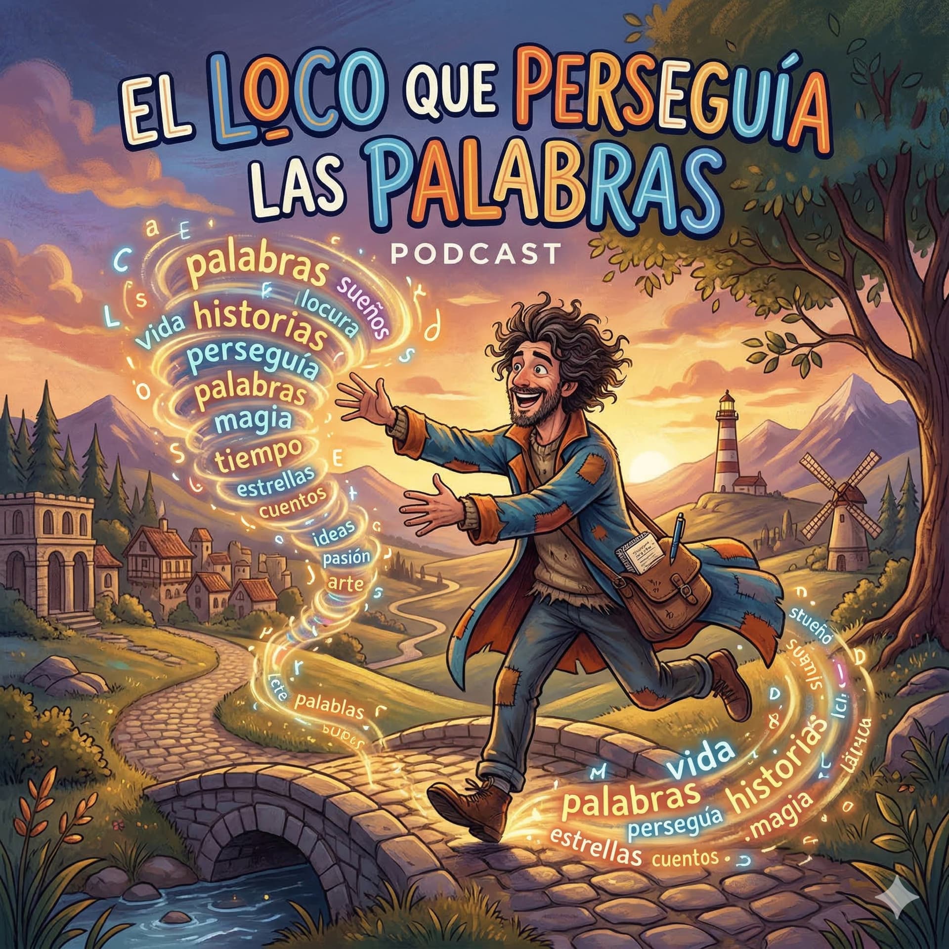 Poesía Difusa (El loco que perseguía las palabras) - Podcast
