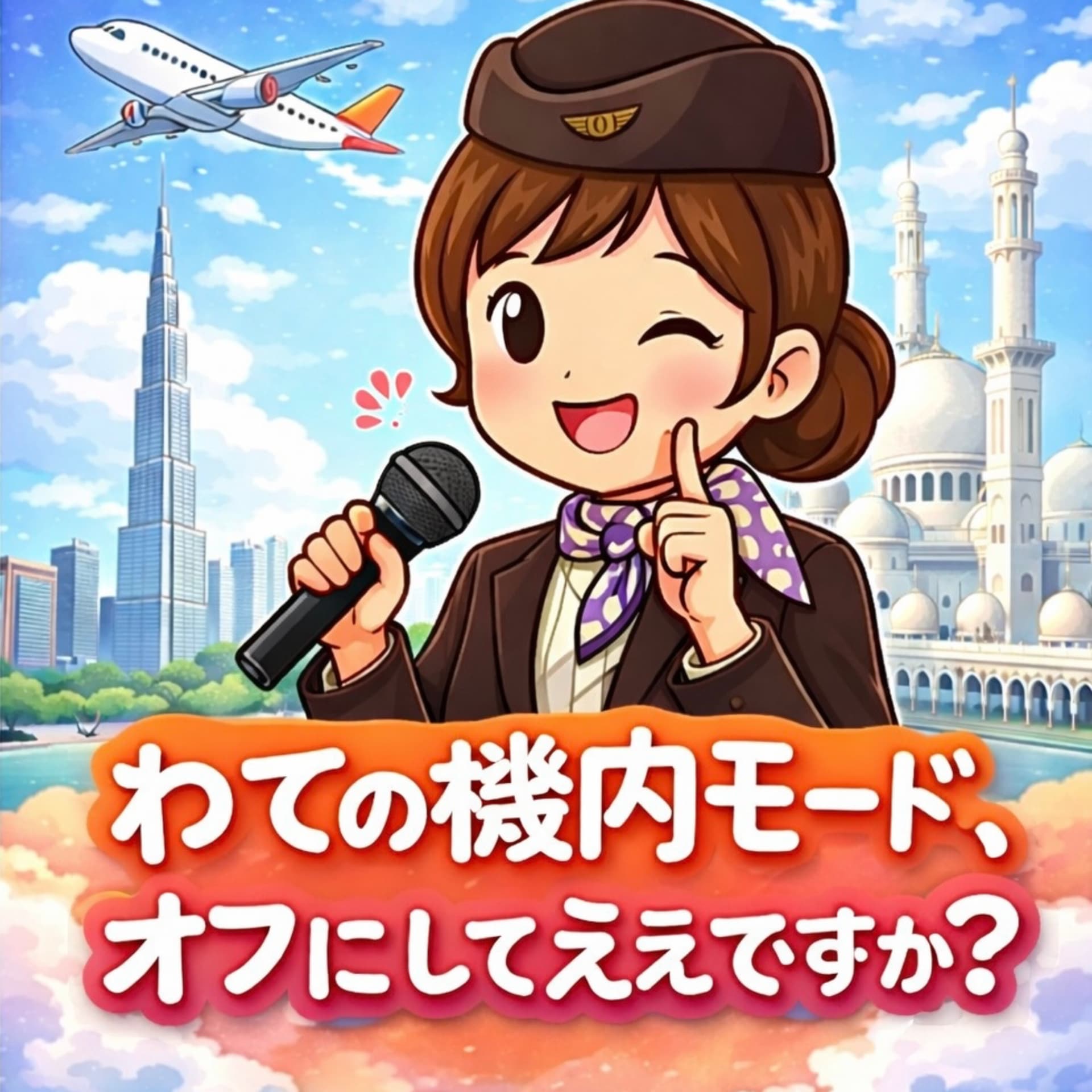 わての機内モード、オフにしてええですか? - ポッドキャスト