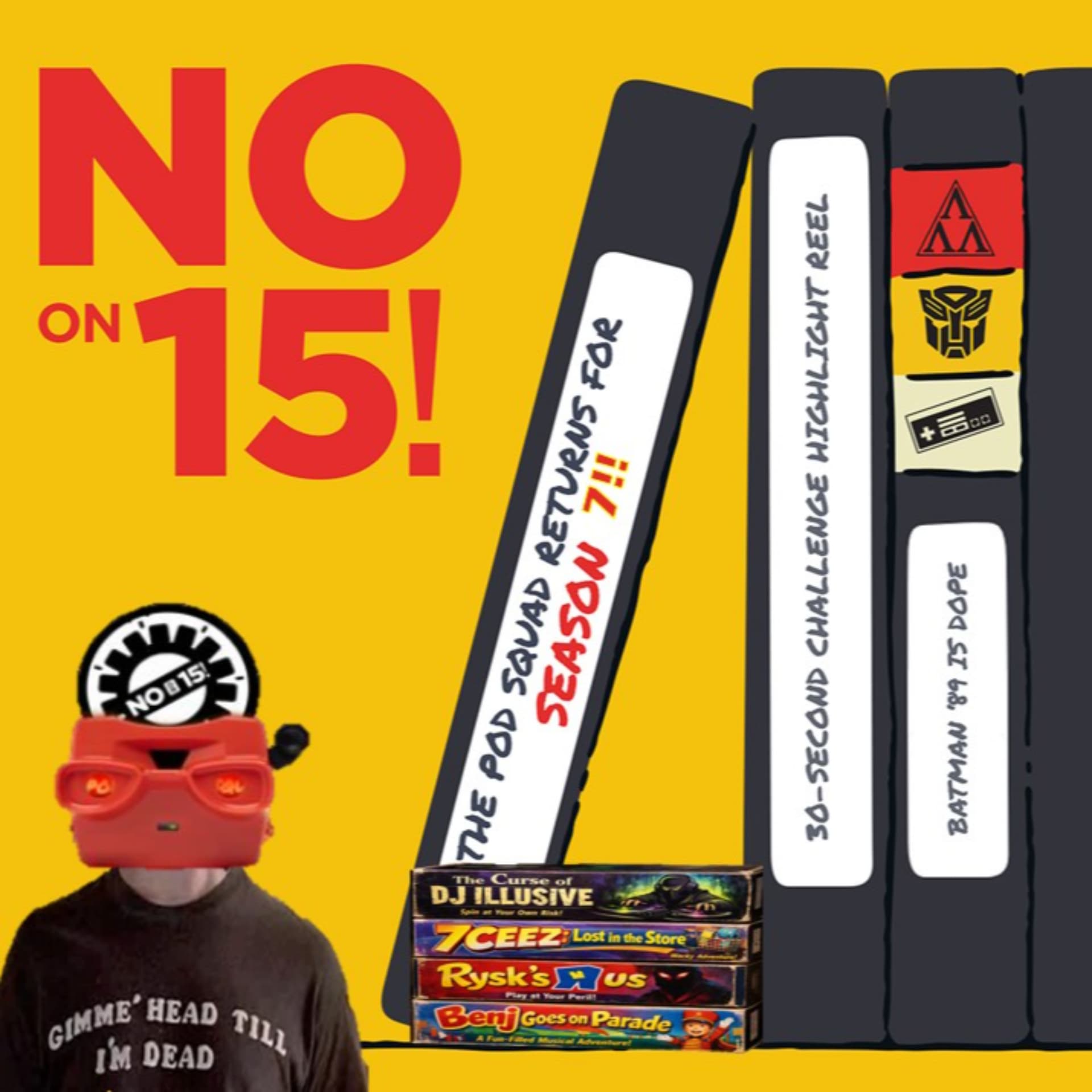 No on 15! All-cast hosted by 7CZ - Podcasts