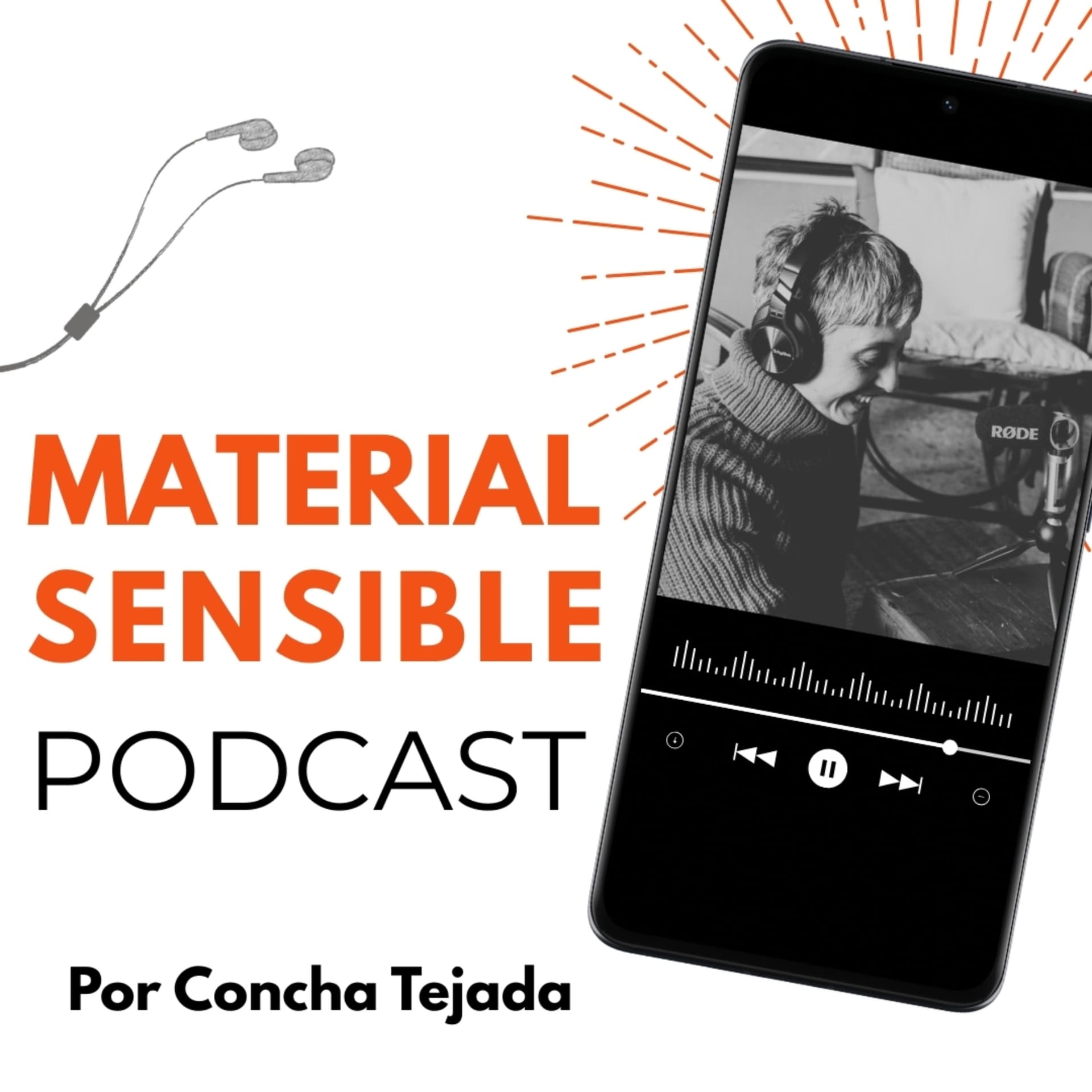 MATERIAL SENSIBLE. ALTA SENSIBILIDAD, EMPRENDIMIENTO SOSTENIBLE, BURNOUT Y AUTOCUIDADO - Podcast