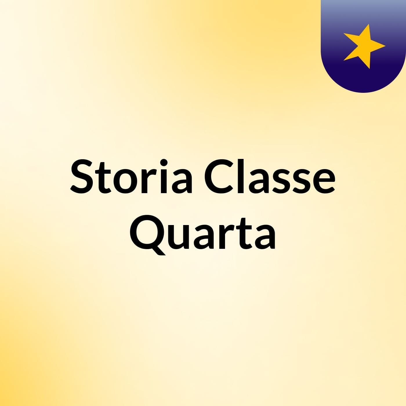 Storia Classe Quarta