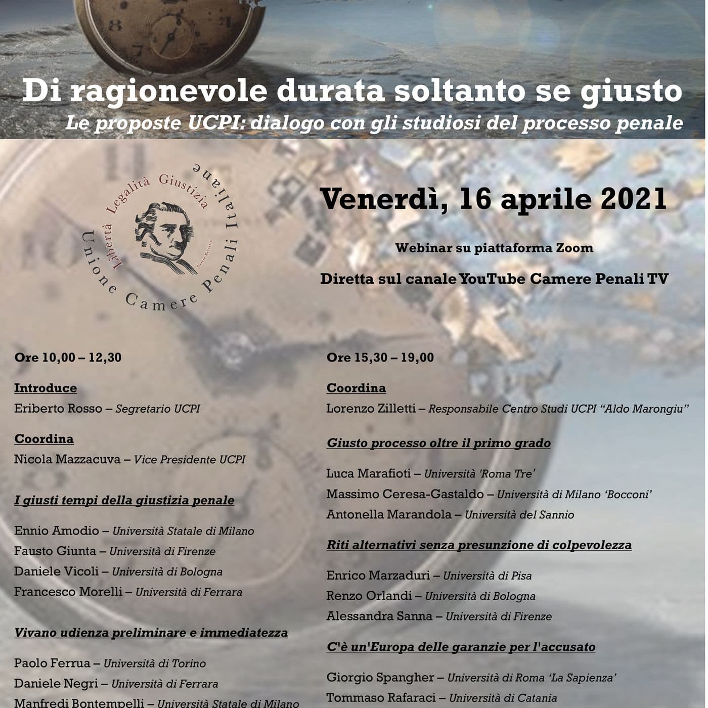 Speciale "Di ragionevole durata soltanto se giusto". Dialogo con gli studiosi del processo penale - Podcast